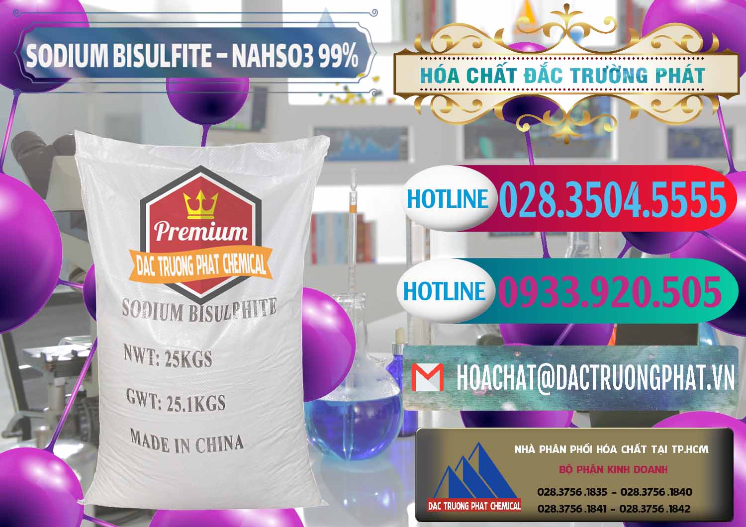 Kinh doanh ( bán ) Sodium Bisulfite – NAHSO3 Trung Quốc China - 0140 - Nơi chuyên nhập khẩu - cung cấp hóa chất tại TP.HCM - truongphat.vn