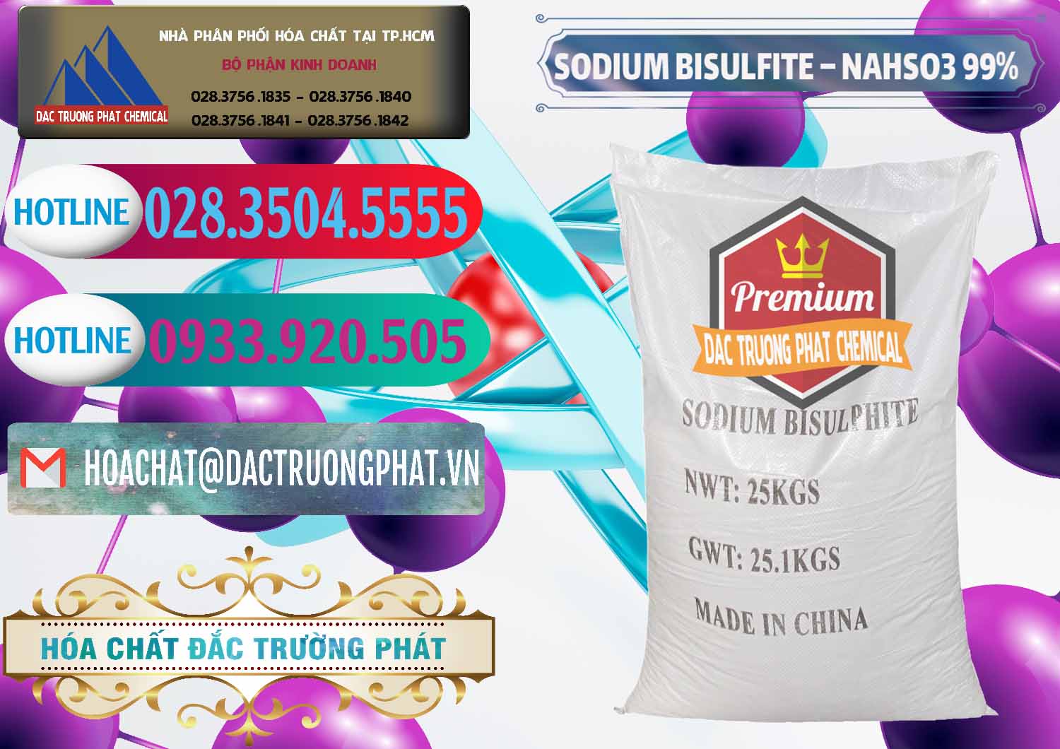 Nhà cung cấp - bán Sodium Bisulfite – NAHSO3 Trung Quốc China - 0140 - Đơn vị bán - cung cấp hóa chất tại TP.HCM - truongphat.vn