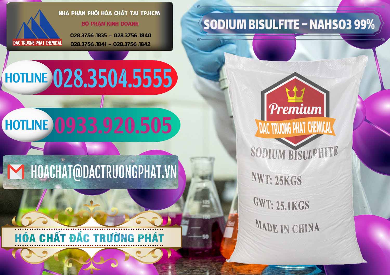 Công ty cung ứng ( bán ) Sodium Bisulfite – NAHSO3 Trung Quốc China - 0140 - Nơi nhập khẩu - phân phối hóa chất tại TP.HCM - truongphat.vn