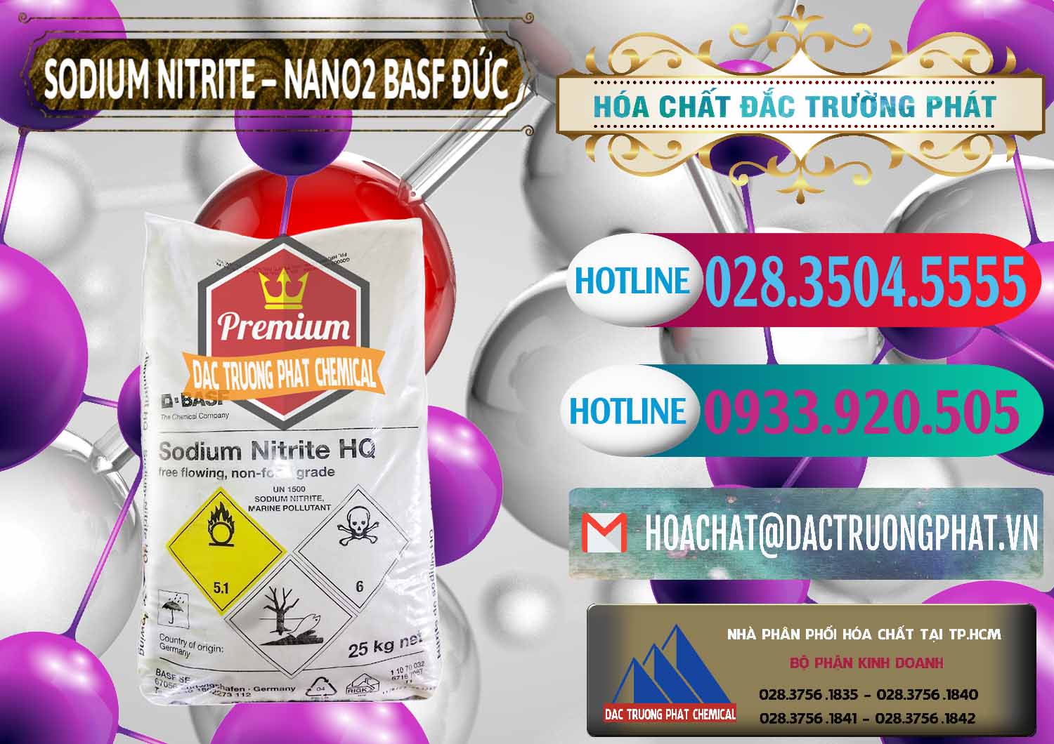 Đơn vị nhập khẩu ( bán ) Sodium Nitrite - NANO2 Đức BASF Germany - 0148 - Công ty nhập khẩu & cung cấp hóa chất tại TP.HCM - truongphat.vn