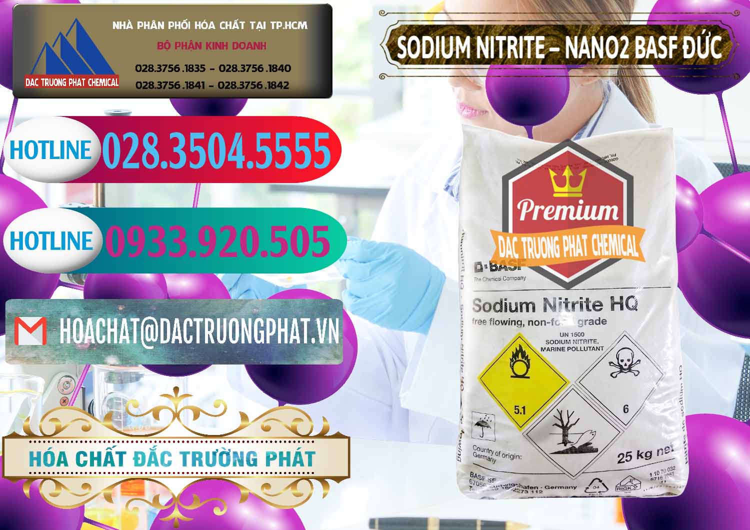 Bán và cung ứng Sodium Nitrite - NANO2 Đức BASF Germany - 0148 - Đơn vị chuyên kinh doanh và cung cấp hóa chất tại TP.HCM - truongphat.vn