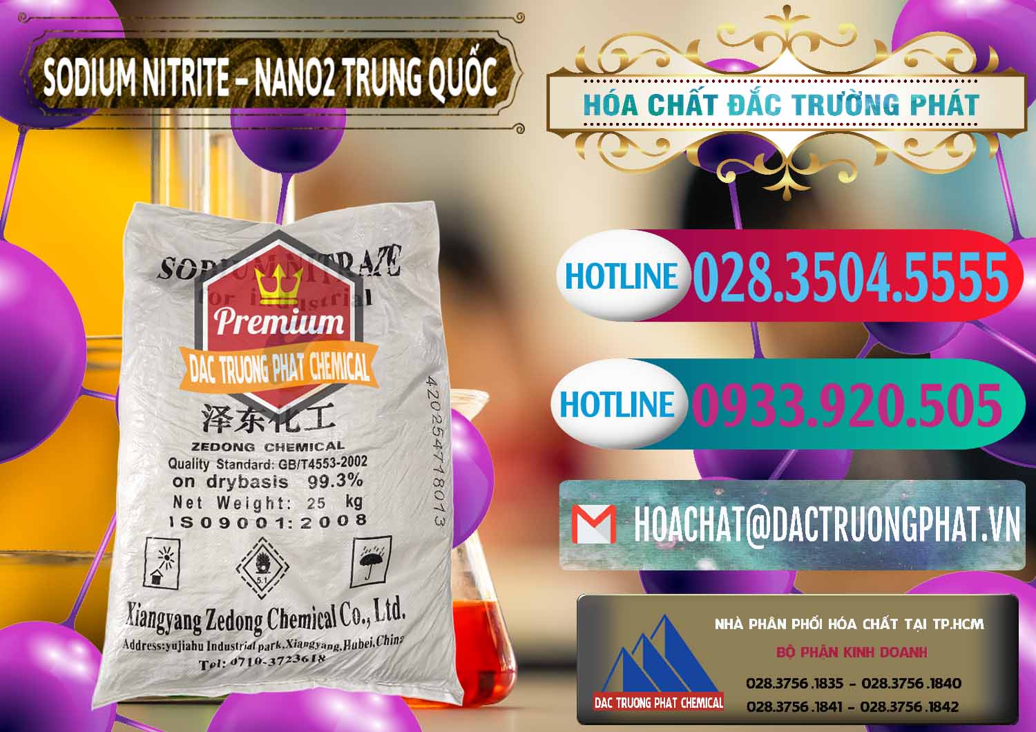 Nơi chuyên nhập khẩu và bán Sodium Nitrite - NANO2 Zedong Trung Quốc China - 0149 - Chuyên cung ứng _ phân phối hóa chất tại TP.HCM - truongphat.vn