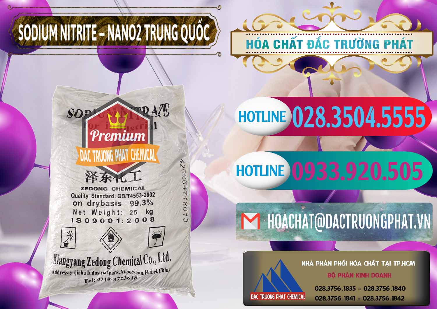 Nơi nhập khẩu & bán Sodium Nitrite - NANO2 Zedong Trung Quốc China - 0149 - Nhà cung cấp _ nhập khẩu hóa chất tại TP.HCM - truongphat.vn