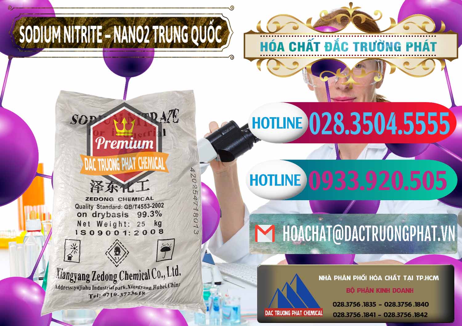Nơi chuyên kinh doanh và bán Sodium Nitrite - NANO2 Zedong Trung Quốc China - 0149 - Cty phân phối & nhập khẩu hóa chất tại TP.HCM - truongphat.vn