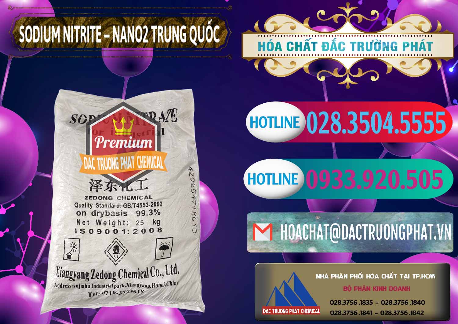 Công ty kinh doanh - bán Sodium Nitrite - NANO2 Zedong Trung Quốc China - 0149 - Cty chuyên kinh doanh & cung cấp hóa chất tại TP.HCM - truongphat.vn