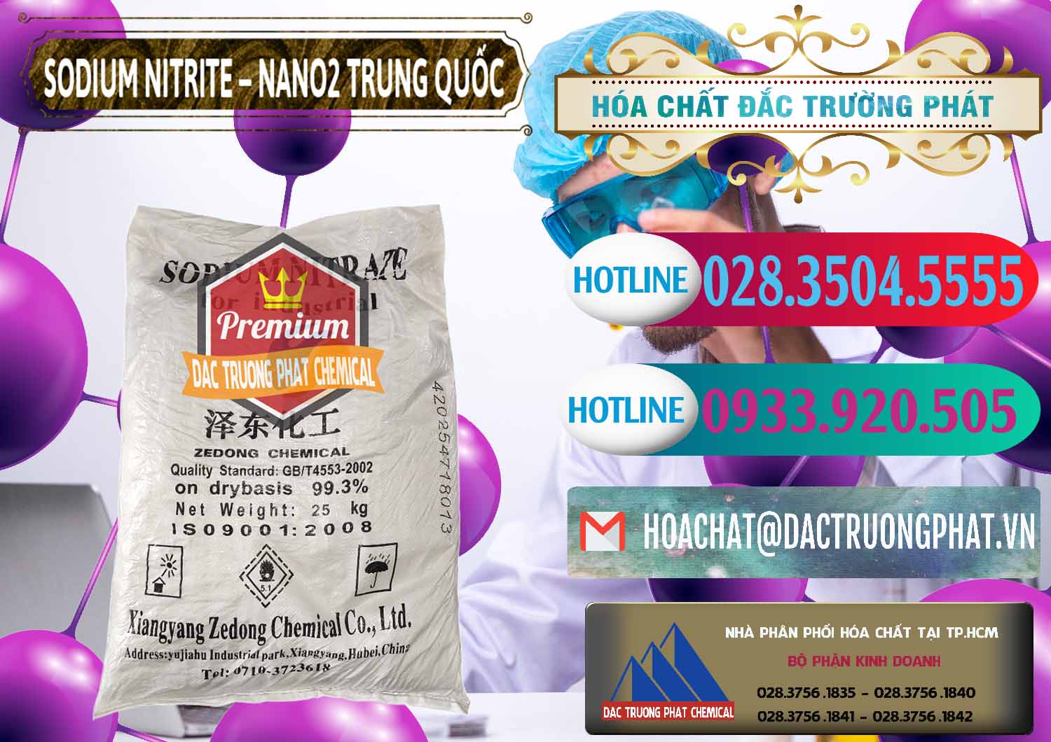 Đơn vị cung cấp _ bán Sodium Nitrite - NANO2 Zedong Trung Quốc China - 0149 - Cty phân phối ( bán ) hóa chất tại TP.HCM - truongphat.vn