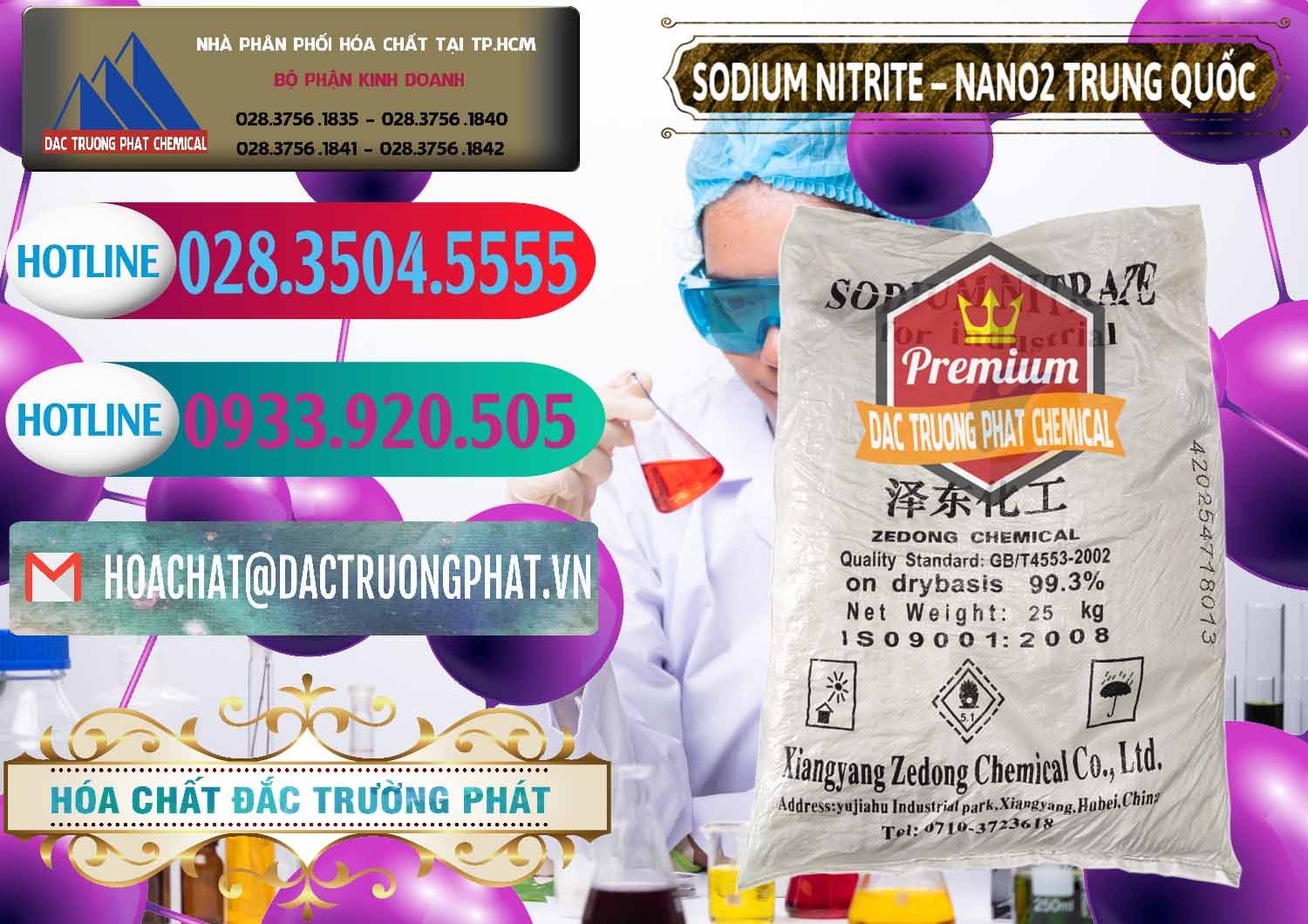 Đơn vị bán _ cung cấp Sodium Nitrite - NANO2 Zedong Trung Quốc China - 0149 - Cung cấp _ bán hóa chất tại TP.HCM - truongphat.vn