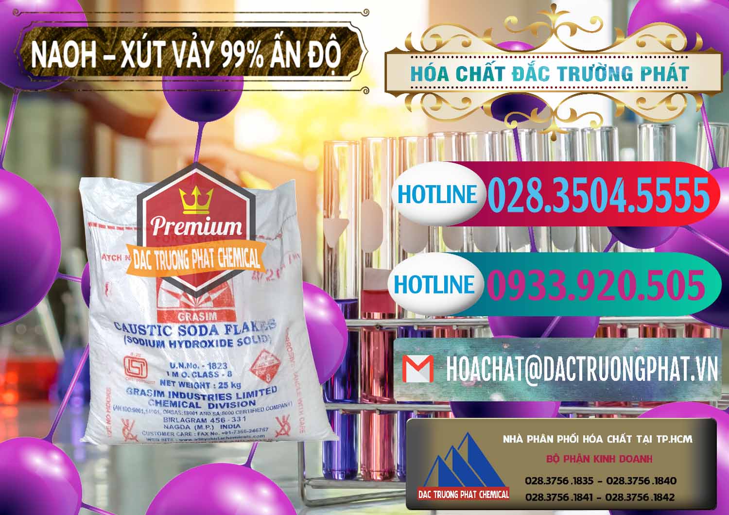 Cty bán và cung ứng Xút Vảy - NaOH Vảy 99% Aditya Birla Grasim Ấn Độ India - 0171 - Nơi chuyên nhập khẩu và phân phối hóa chất tại TP.HCM - truongphat.vn