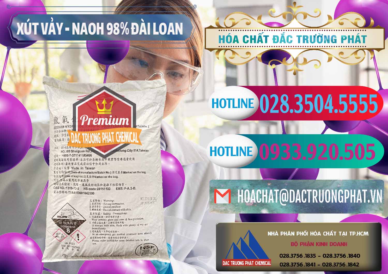 Nhà cung ứng và bán Xút Vảy - NaOH Vảy 98% Formosa Đài Loan Taiwan - 0174 - Nơi bán - cung cấp hóa chất tại TP.HCM - truongphat.vn