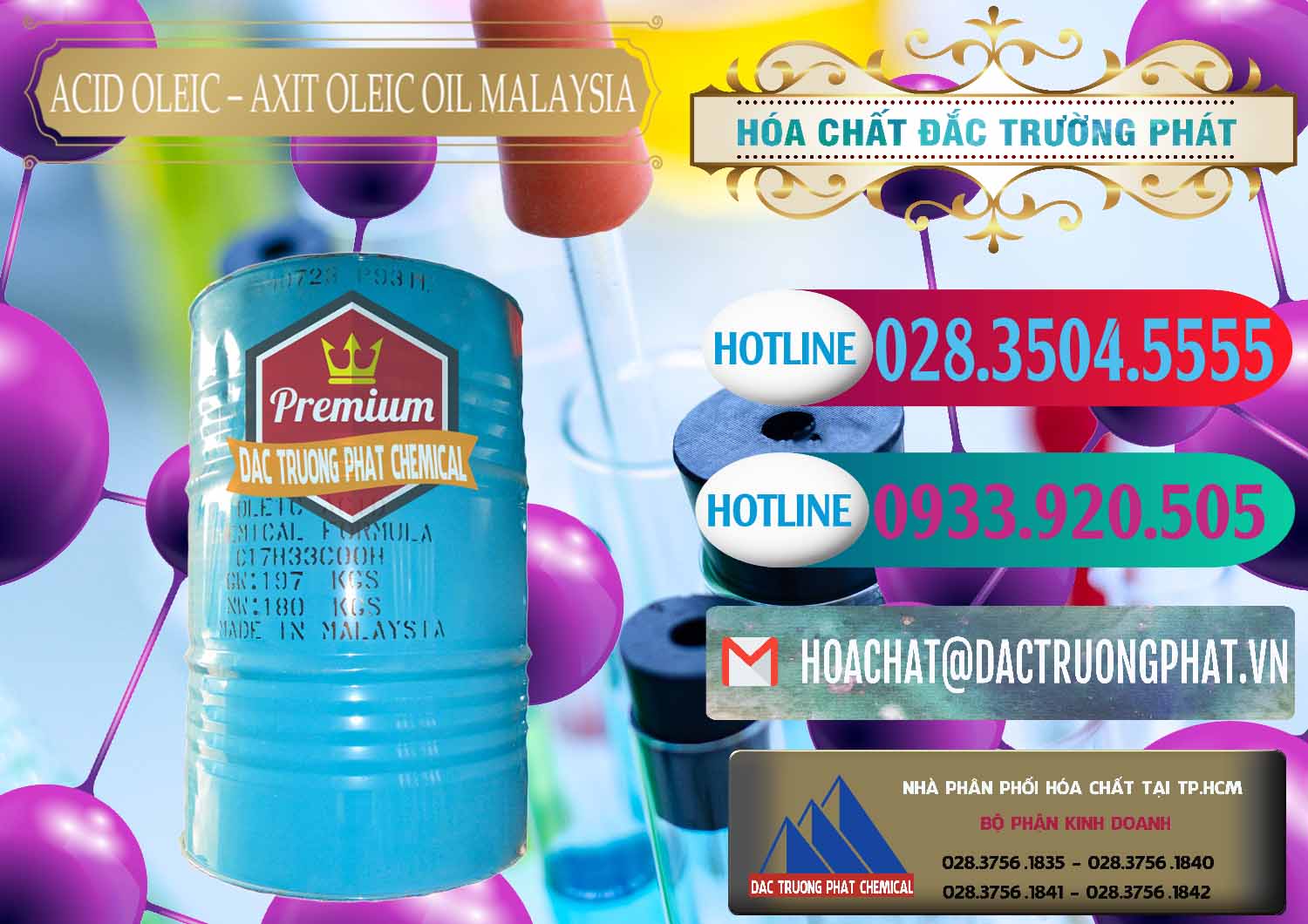 Nơi bán - phân phối Acid Oleic – Axit Oleic Oil Malaysia - 0013 - Phân phối & nhập khẩu hóa chất tại TP.HCM - truongphat.vn