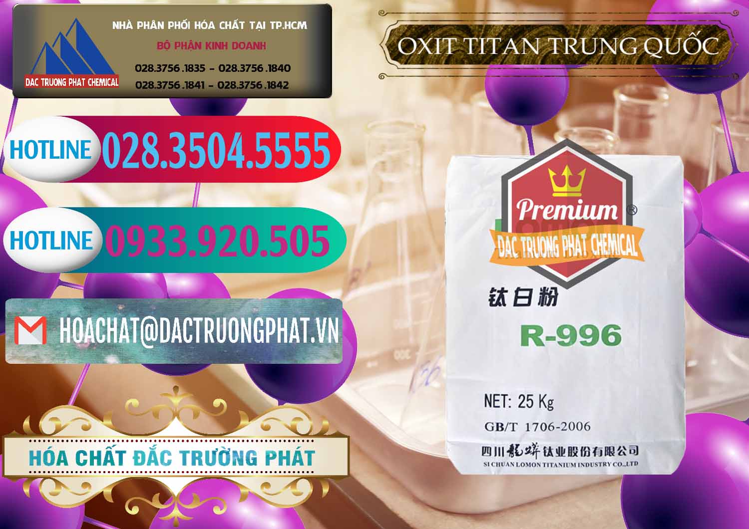 Công ty chuyên cung cấp - bán Oxit Titan KA100 – Tio2 Trung Quốc China - 0398 - Công ty bán _ cung cấp hóa chất tại TP.HCM - truongphat.vn
