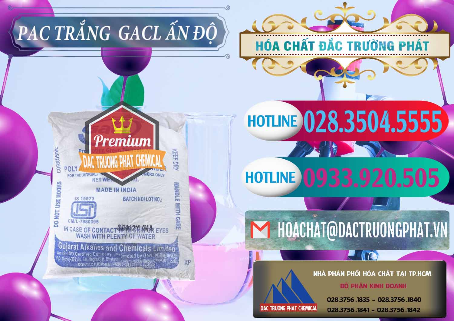Đơn vị phân phối _ bán PAC - Polyaluminium Chloride Trắng GACL Ấn Độ India - 0266 - Công ty phân phối _ cung cấp hóa chất tại TP.HCM - truongphat.vn