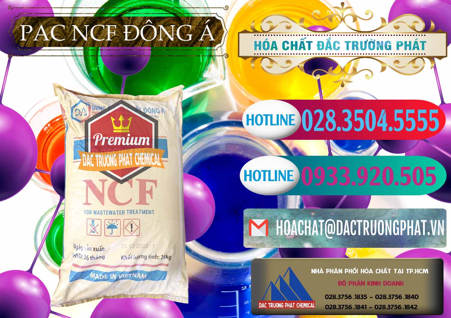 Công ty chuyên kinh doanh - cung cấp PAC - Polyaluminium Chloride Đông Á Việt Nam - 0408 - Cty chuyên cung ứng và bán hóa chất tại TP.HCM - truongphat.vn