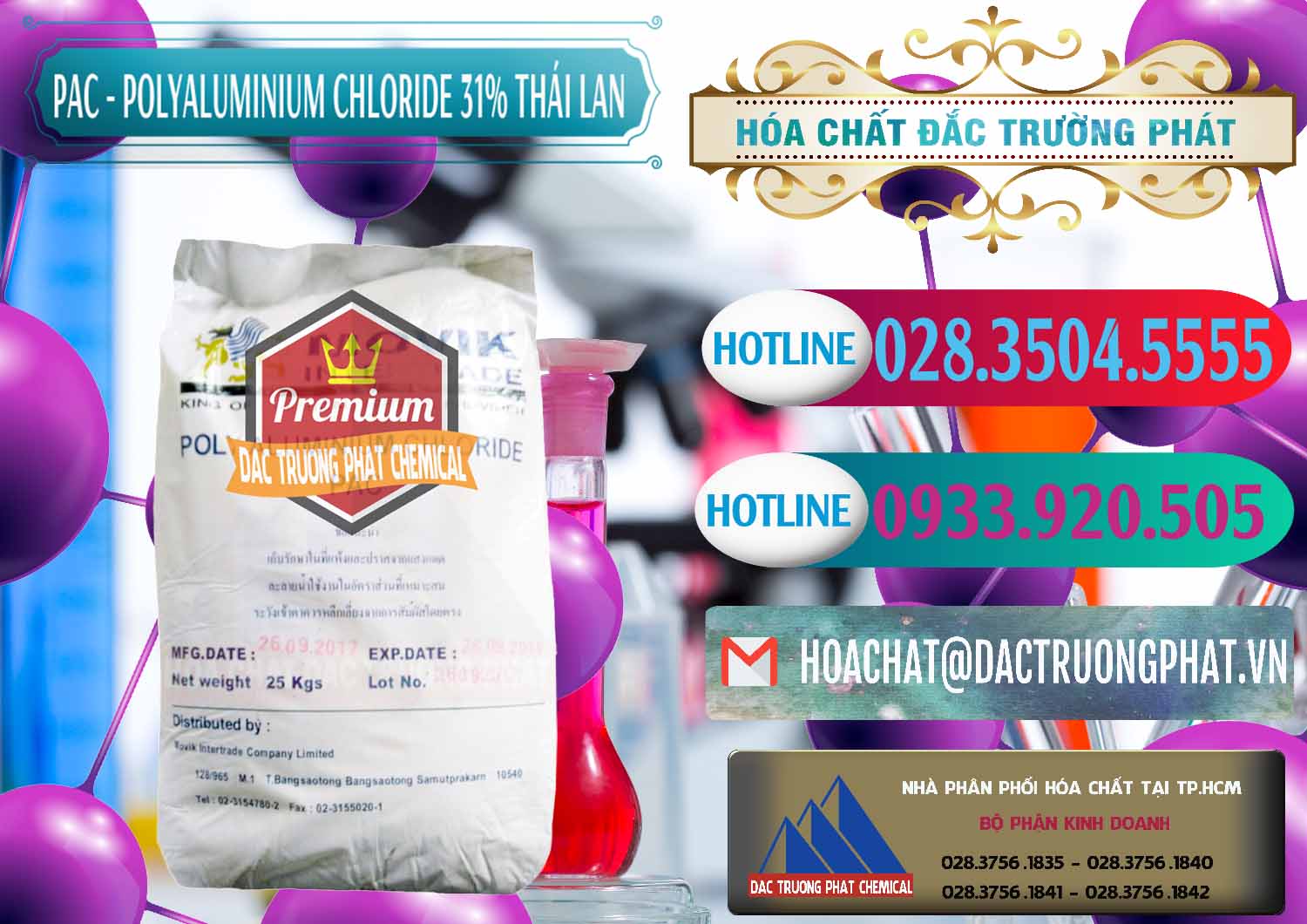 Cung cấp ( bán ) PAC - Polyaluminium Chloride 31% Thái Lan Thailand - 0469 - Đơn vị cung ứng ( phân phối ) hóa chất tại TP.HCM - truongphat.vn