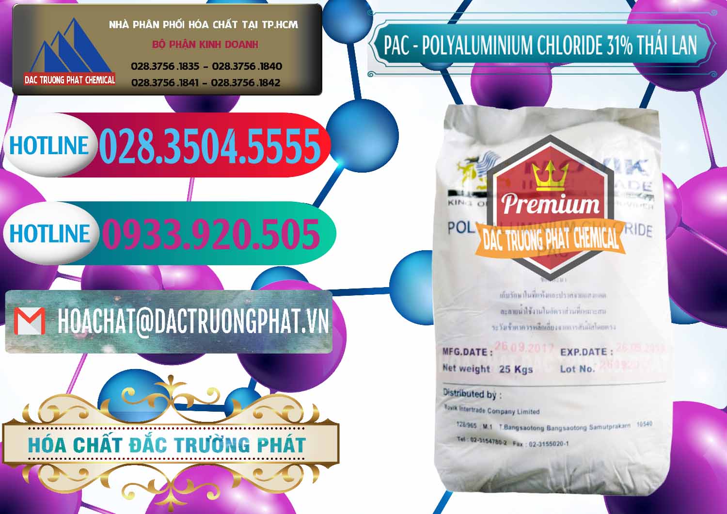 Đơn vị bán _ cung cấp PAC - Polyaluminium Chloride 31% Thái Lan Thailand - 0469 - Chuyên cung cấp - nhập khẩu hóa chất tại TP.HCM - truongphat.vn