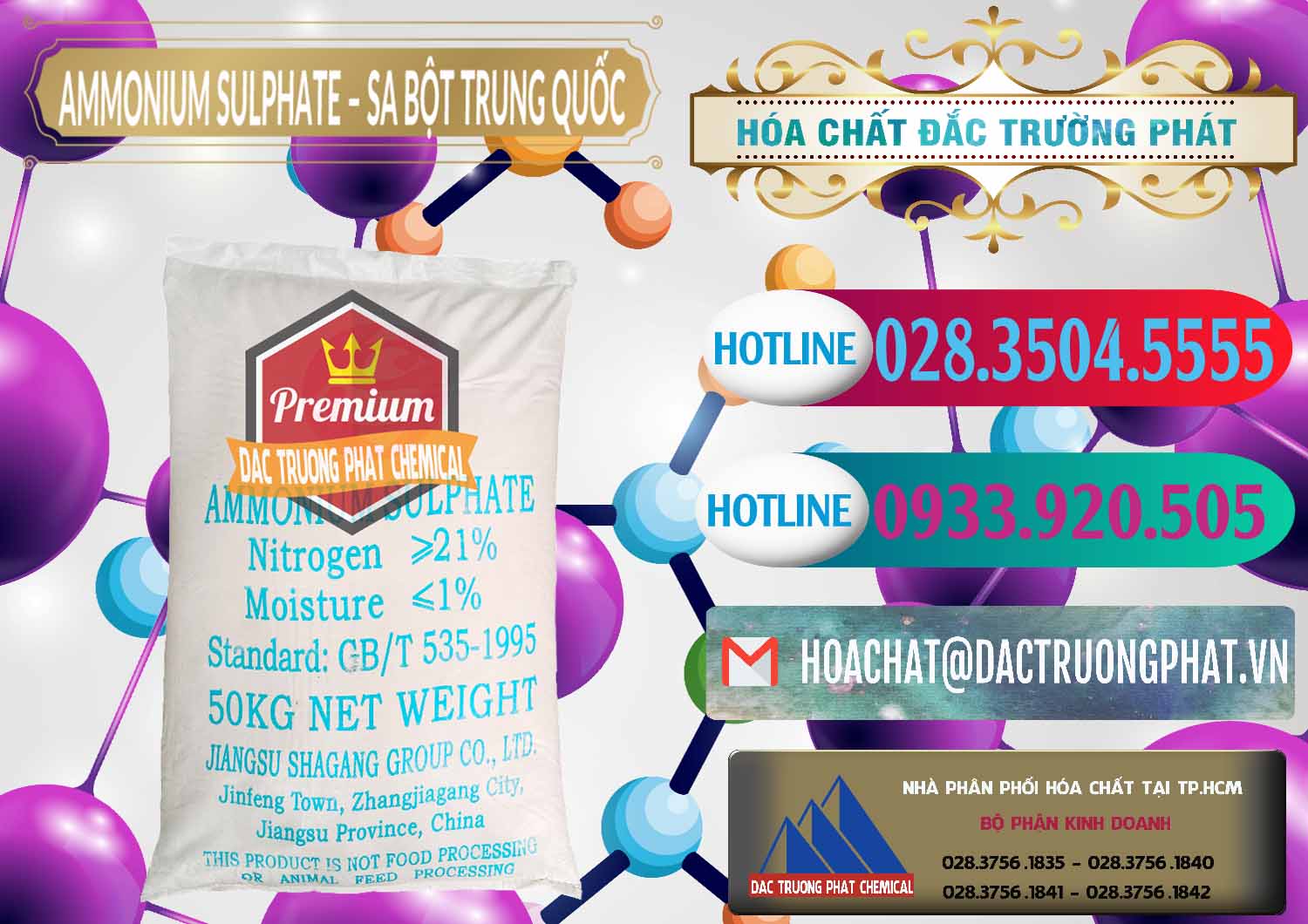 Kinh doanh & bán Ammonium Sulphate – Phân Sa Trung Quốc China - 0024 - Cty chuyên cung ứng - phân phối hóa chất tại TP.HCM - truongphat.vn