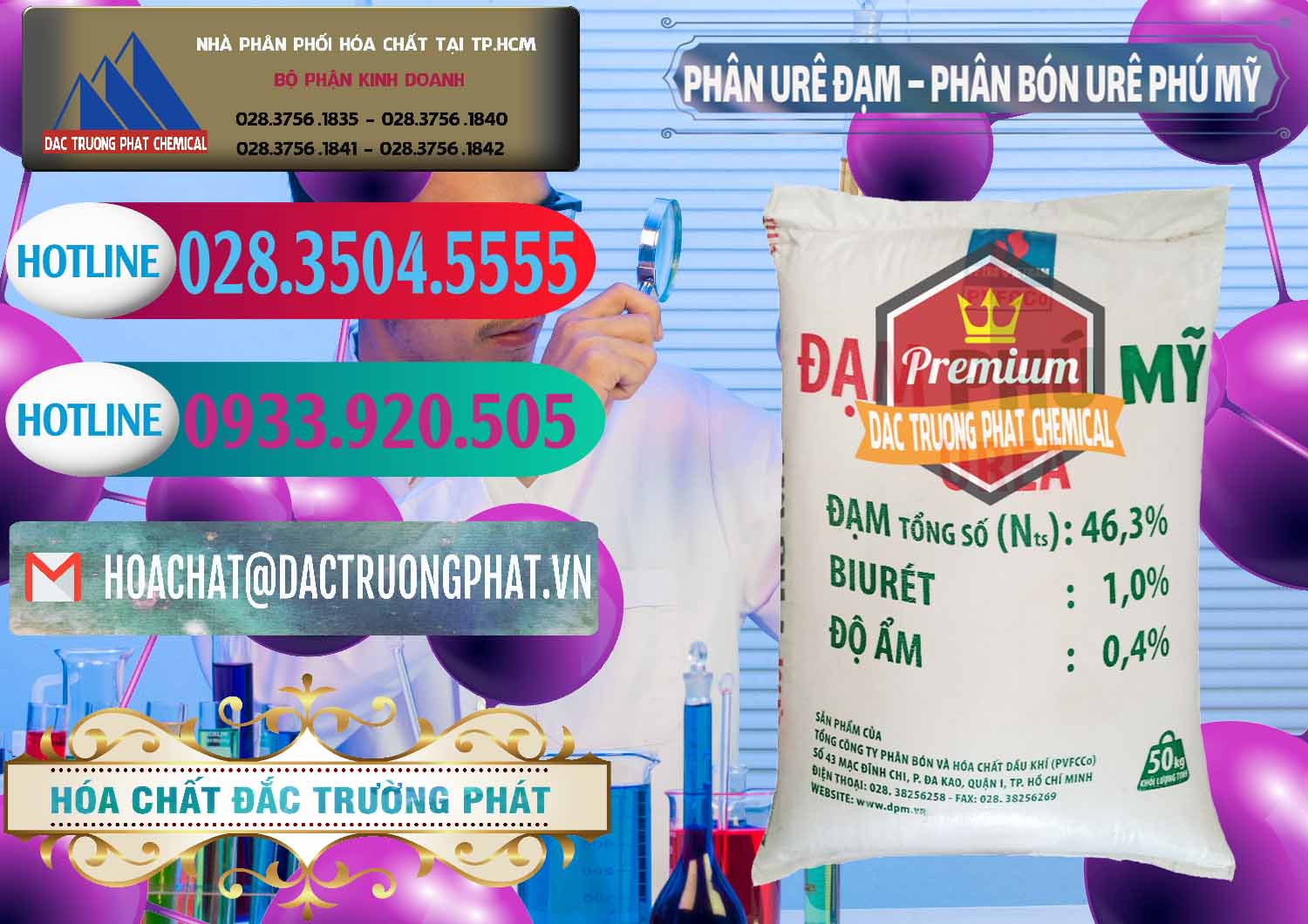 Cty bán và cung ứng Phân Urê Đạm – Phân Bón Urê Phú Mỹ Việt Nam - 0193 - Nơi bán & cung cấp hóa chất tại TP.HCM - truongphat.vn