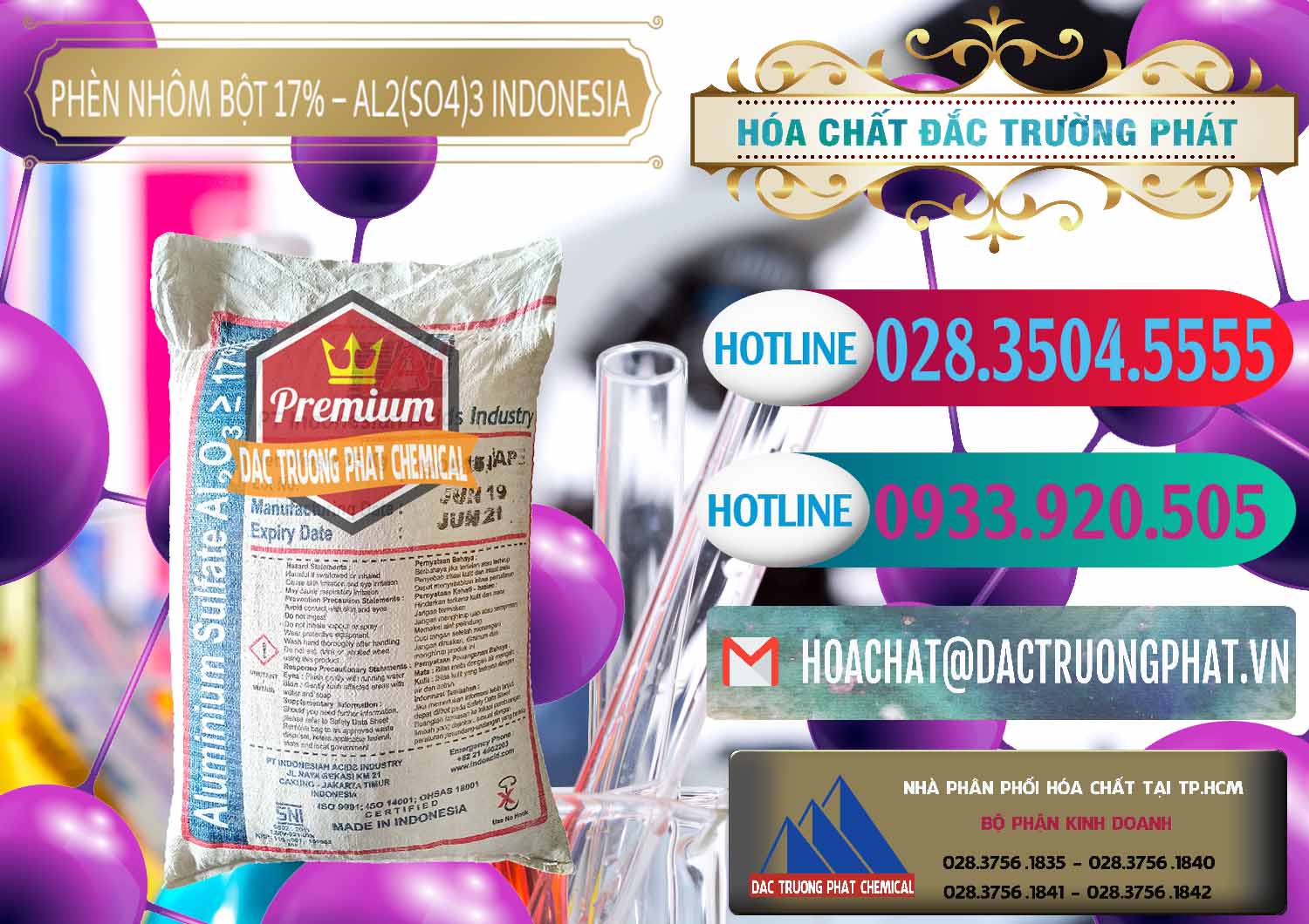 Đơn vị bán _ phân phối Phèn Nhôm Bột - Al2(SO4)3 17% bao 25kg Indonesia - 0114 - Công ty cung cấp ( phân phối ) hóa chất tại TP.HCM - truongphat.vn