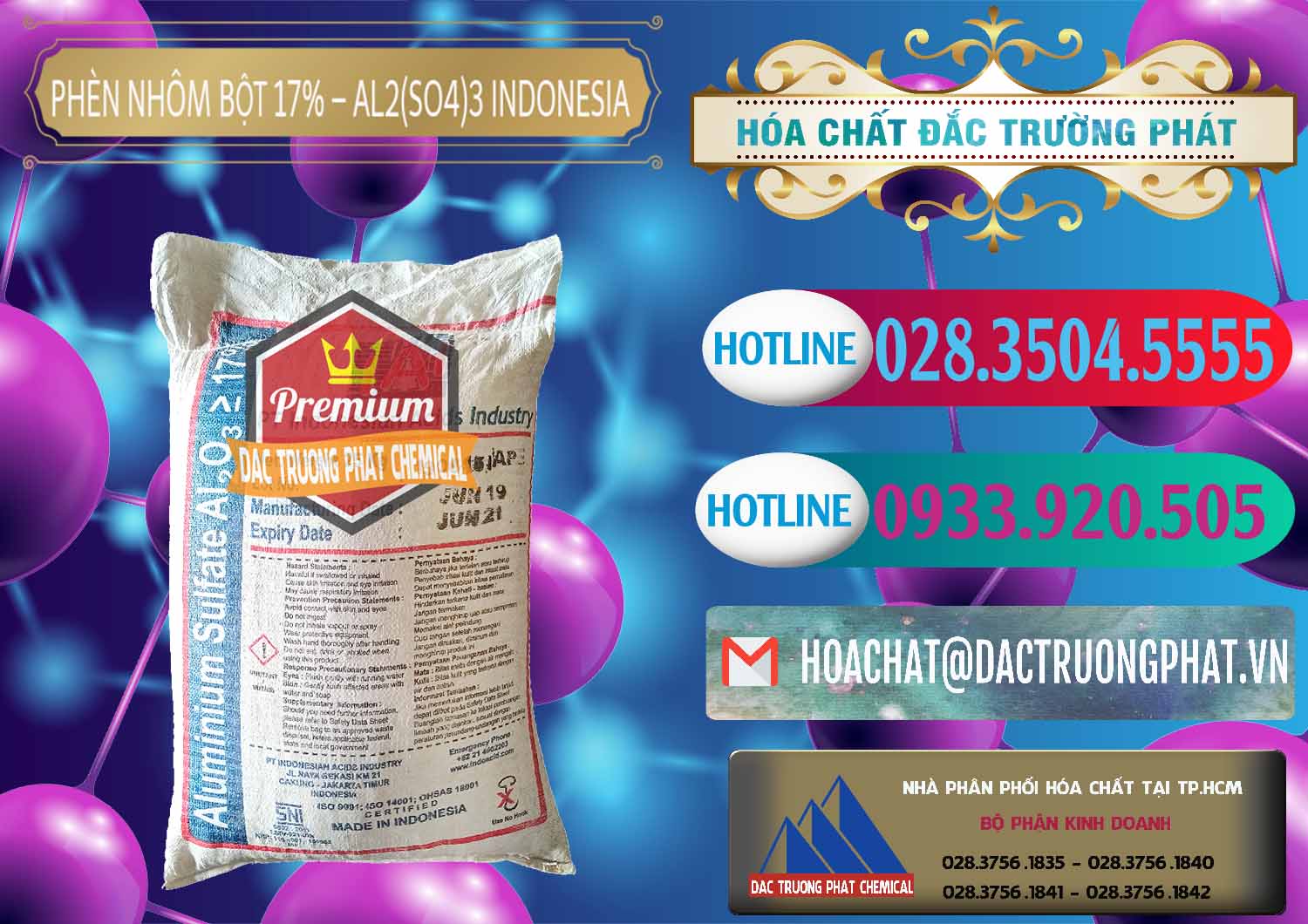 Nơi chuyên bán & phân phối Phèn Nhôm Bột - Al2(SO4)3 17% bao 25kg Indonesia - 0114 - Bán & phân phối hóa chất tại TP.HCM - truongphat.vn