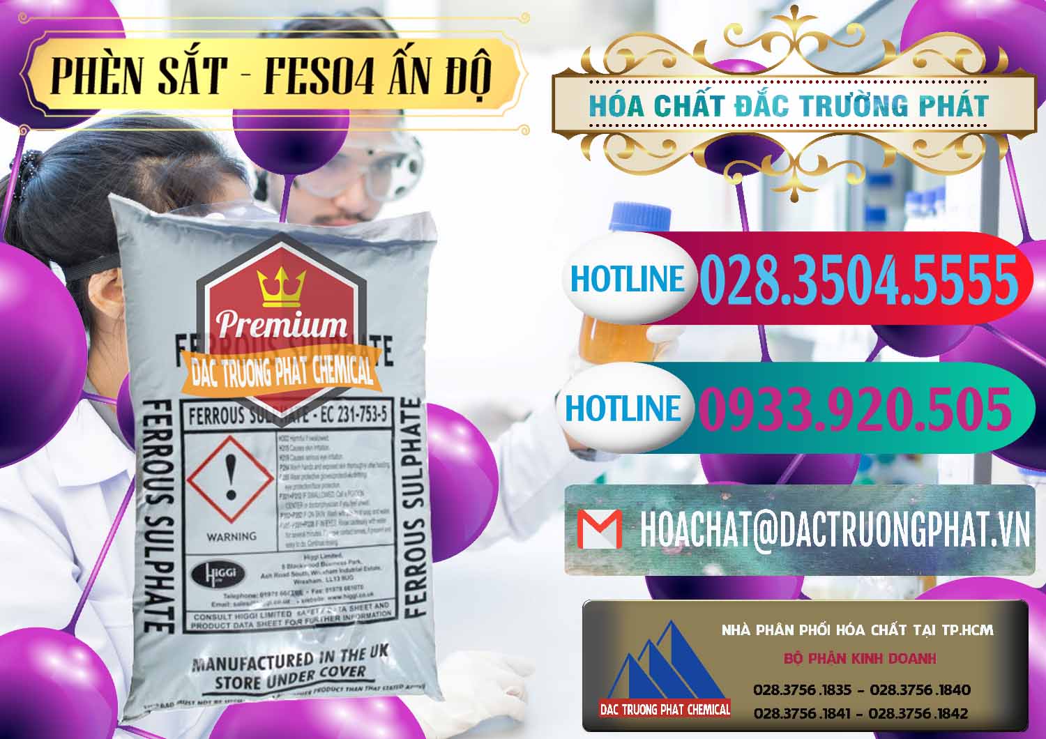 Cty cung cấp _ bán Phèn Sắt - FeSO4.7H2O Ấn Độ India - 0354 - Chuyên phân phối - kinh doanh hóa chất tại TP.HCM - truongphat.vn