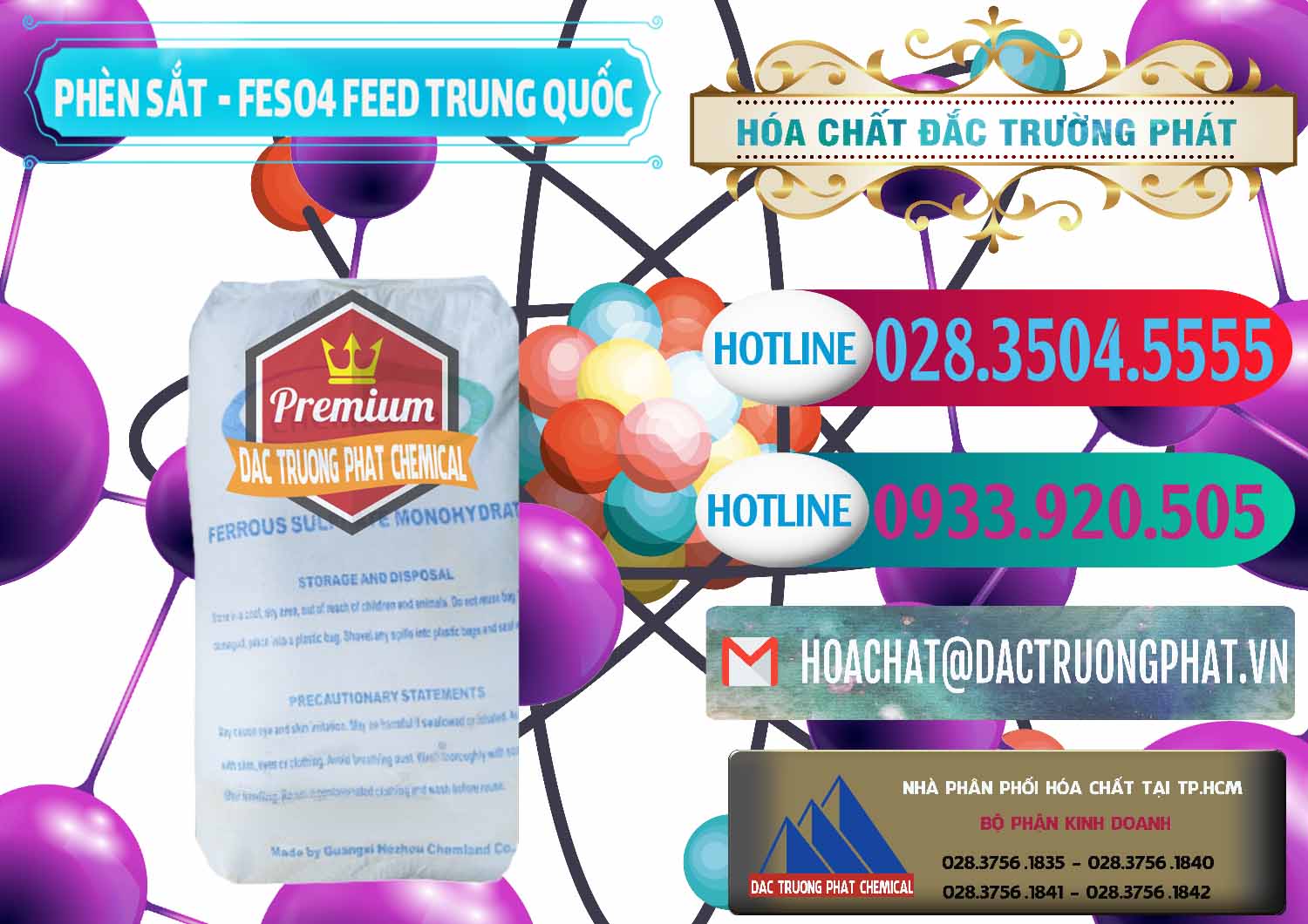 Nơi cung cấp ( bán ) Phèn Sắt - FeSO4.7H2O Feed Grade Chemland Trung Quốc China - 0455 - Nhà cung cấp _ kinh doanh hóa chất tại TP.HCM - truongphat.vn