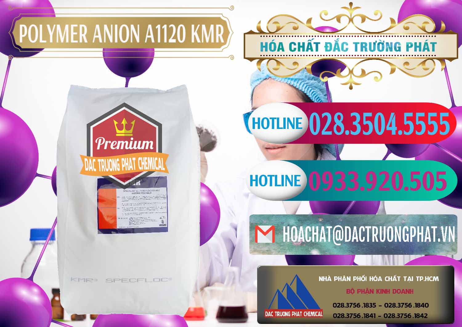 Cty chuyên bán - phân phối Polymer Anion A1120 - KMR Anh Quốc England - 0119 - Đơn vị cung cấp - phân phối hóa chất tại TP.HCM - truongphat.vn