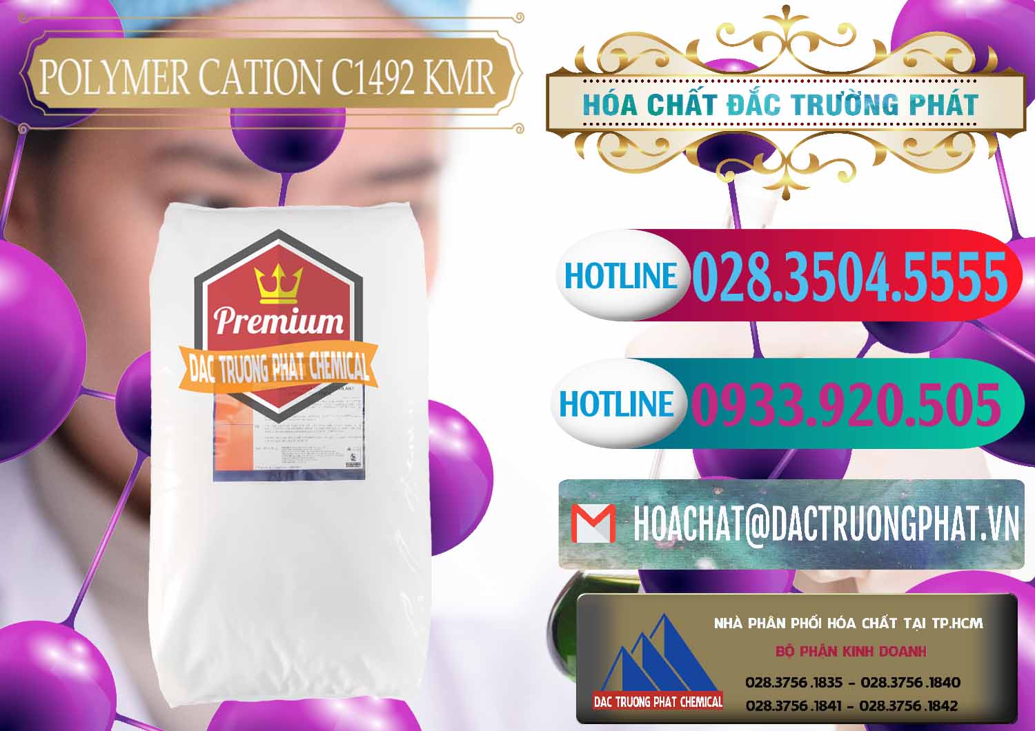 Công ty chuyên bán & phân phối Polymer Cation C1492 - KMR Anh Quốc England - 0121 - Cty cung cấp & kinh doanh hóa chất tại TP.HCM - truongphat.vn