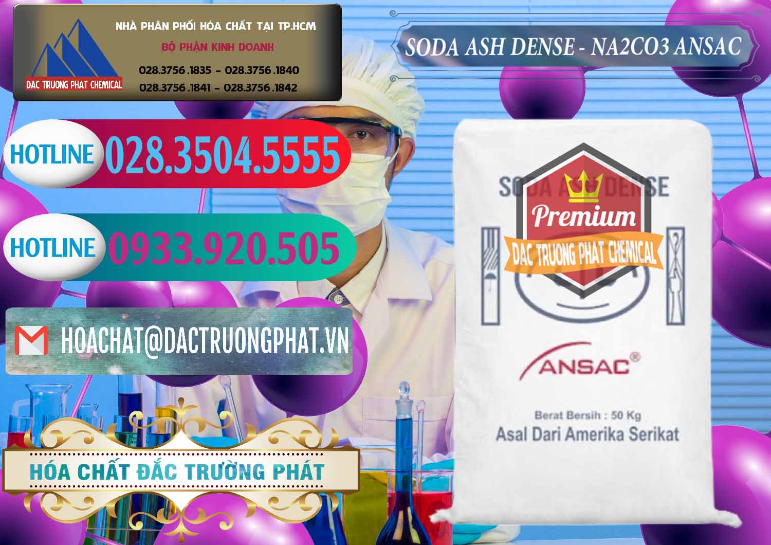 Cty bán _ cung cấp Soda Ash Dense - NA2CO3 Ansac Mỹ USA - 0412 - Nơi phân phối và kinh doanh hóa chất tại TP.HCM - truongphat.vn