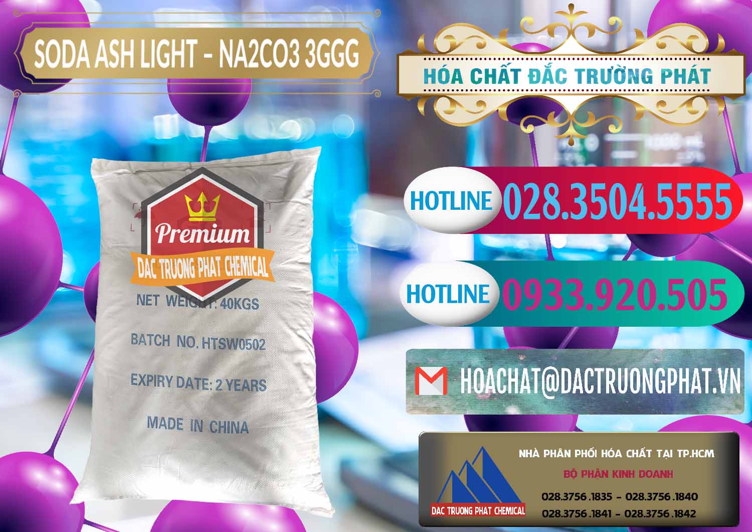 Công ty cung cấp và bán Soda Ash Light - NA2CO3 3GGG Trung Quốc China - 0124 - Chuyên cung cấp _ nhập khẩu hóa chất tại TP.HCM - truongphat.vn