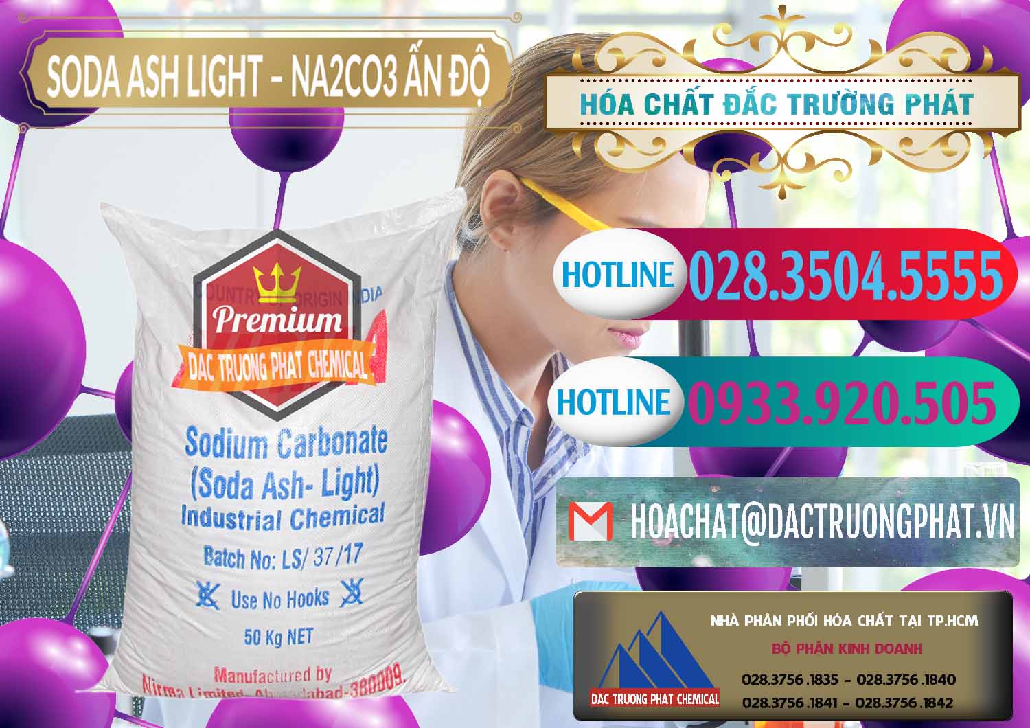 Kinh doanh ( bán ) Soda Ash Light - NA2CO3 Nirma Ấn Độ India - 0125 - Cty chuyên phân phối - bán hóa chất tại TP.HCM - truongphat.vn