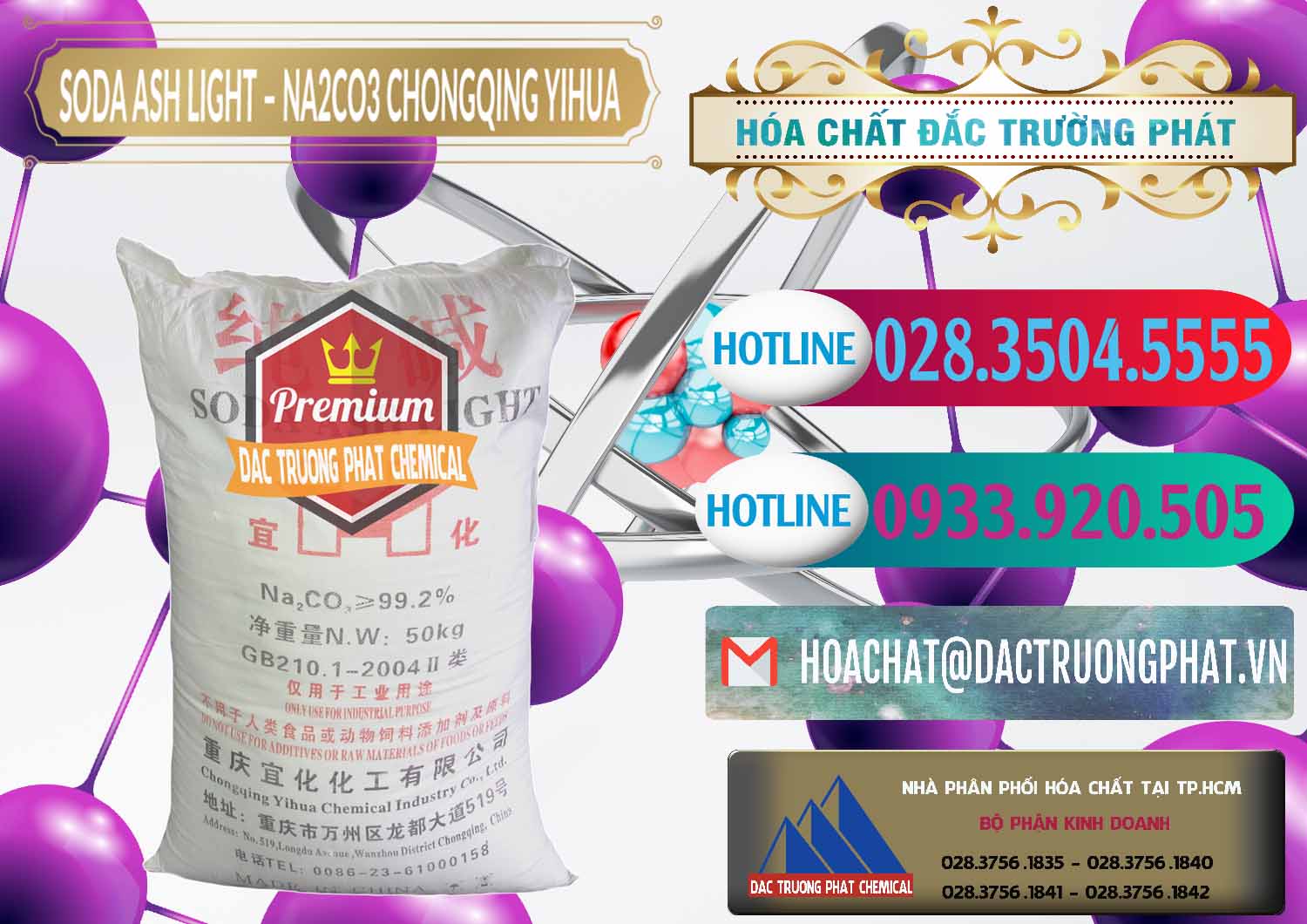 Bán & cung cấp Soda Ash Light - NA2CO3 Chongqing Yihua Trung Quốc China - 0129 - Cty phân phối và bán hóa chất tại TP.HCM - truongphat.vn