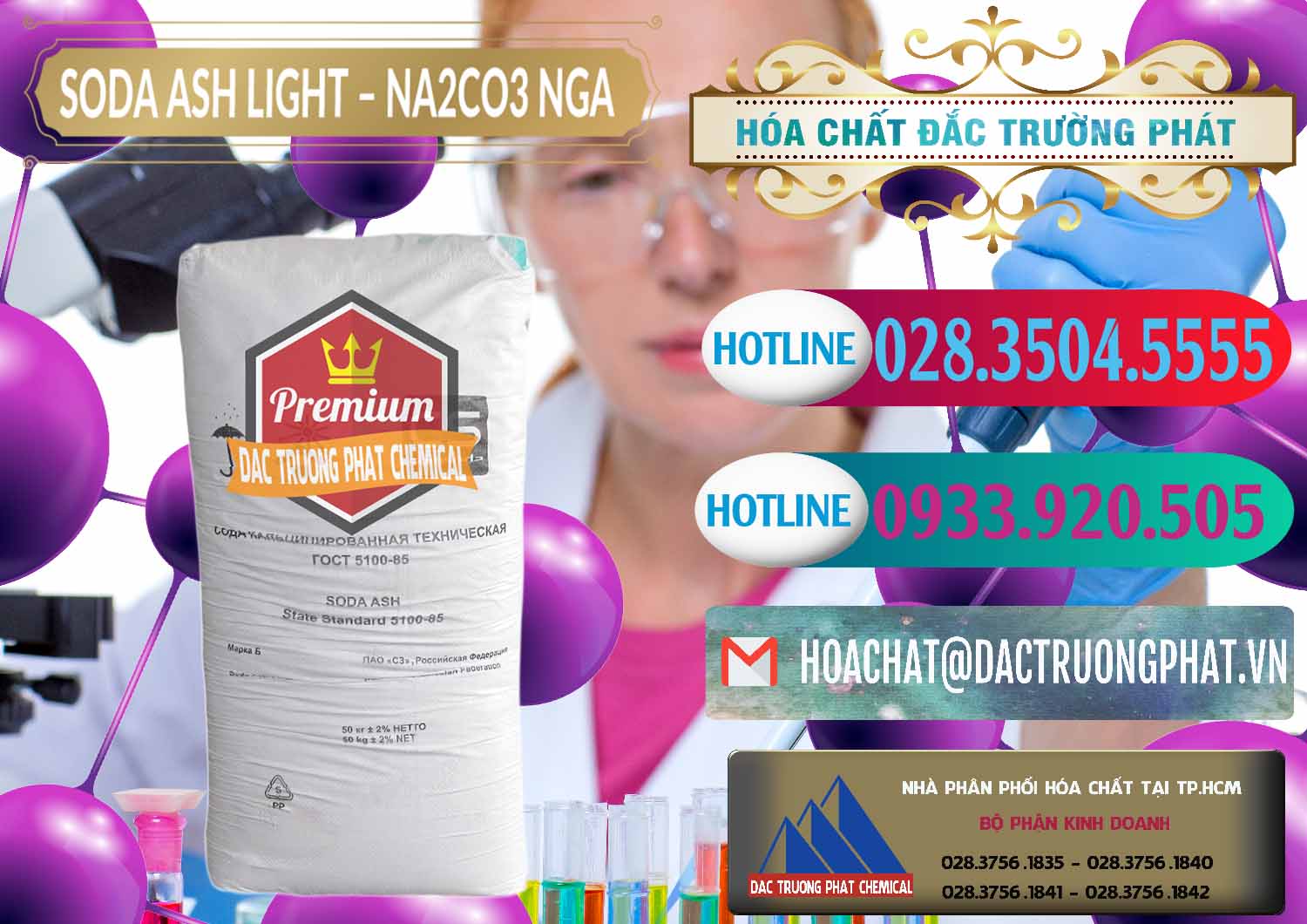 Cung cấp và bán Soda Ash Light - NA2CO3 Nga Russia - 0128 - Đơn vị cung cấp _ phân phối hóa chất tại TP.HCM - truongphat.vn