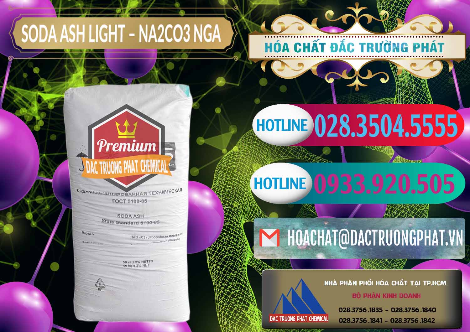 Chuyên kinh doanh ( bán ) Soda Ash Light - NA2CO3 Nga Russia - 0128 - Cty cung cấp _ phân phối hóa chất tại TP.HCM - truongphat.vn