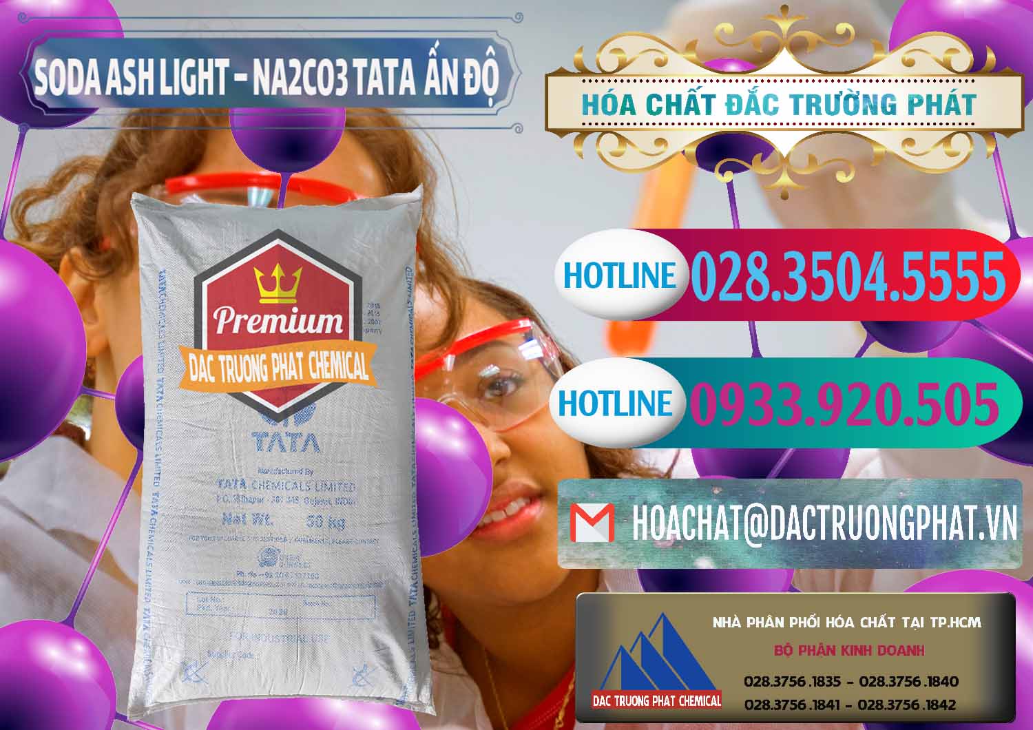 Đơn vị chuyên kinh doanh ( bán ) Soda Ash Light - NA2CO3 TATA Ấn Độ India - 0132 - Đơn vị chuyên nhập khẩu & phân phối hóa chất tại TP.HCM - truongphat.vn