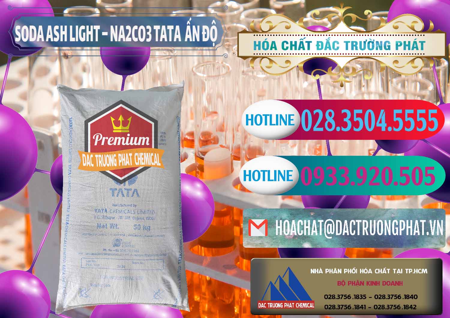 Nơi chuyên nhập khẩu ( bán ) Soda Ash Light - NA2CO3 TATA Ấn Độ India - 0132 - Nơi chuyên cung cấp & nhập khẩu hóa chất tại TP.HCM - truongphat.vn