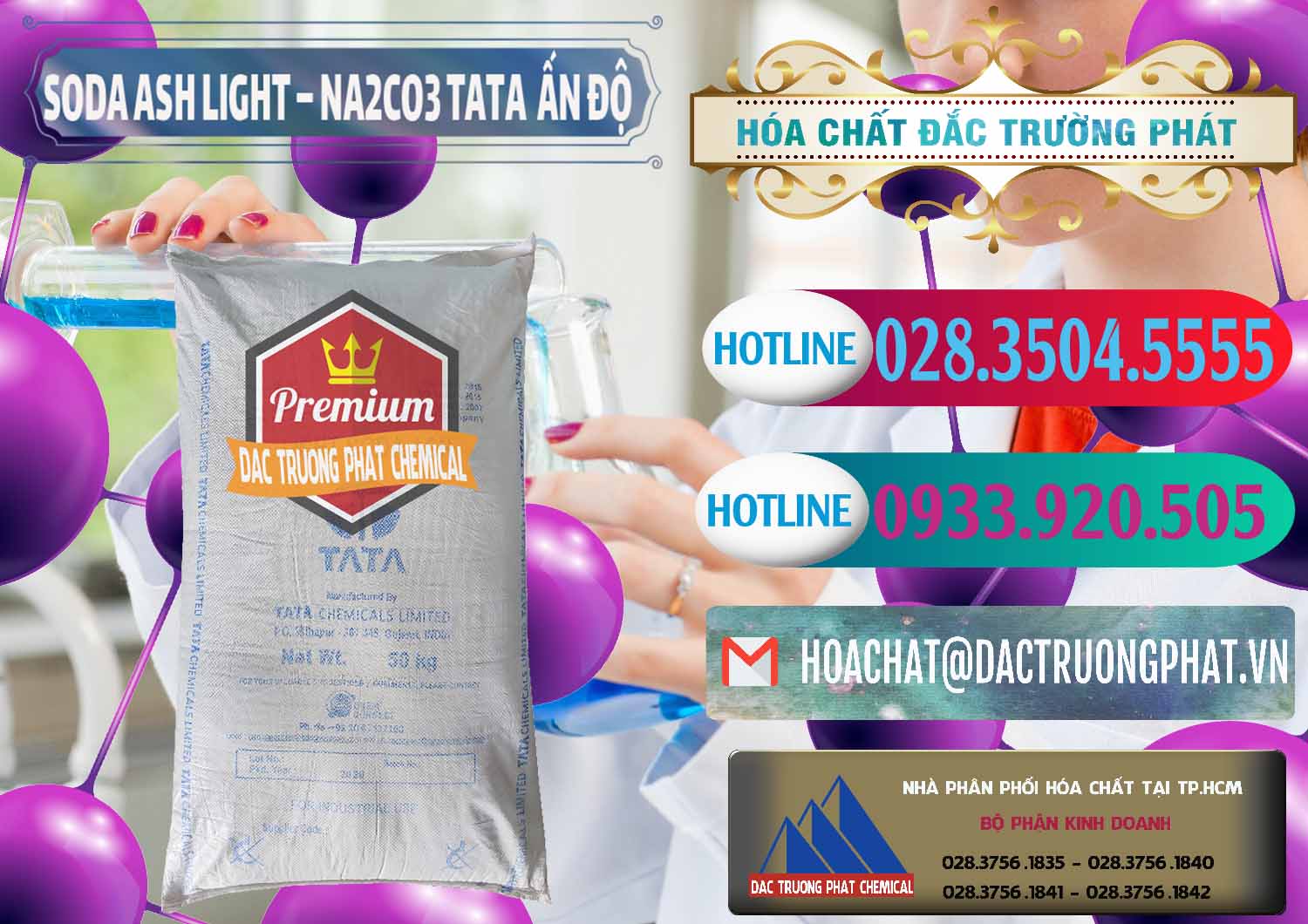 Công ty kinh doanh và bán Soda Ash Light - NA2CO3 TATA Ấn Độ India - 0132 - Nơi chuyên nhập khẩu & cung cấp hóa chất tại TP.HCM - truongphat.vn