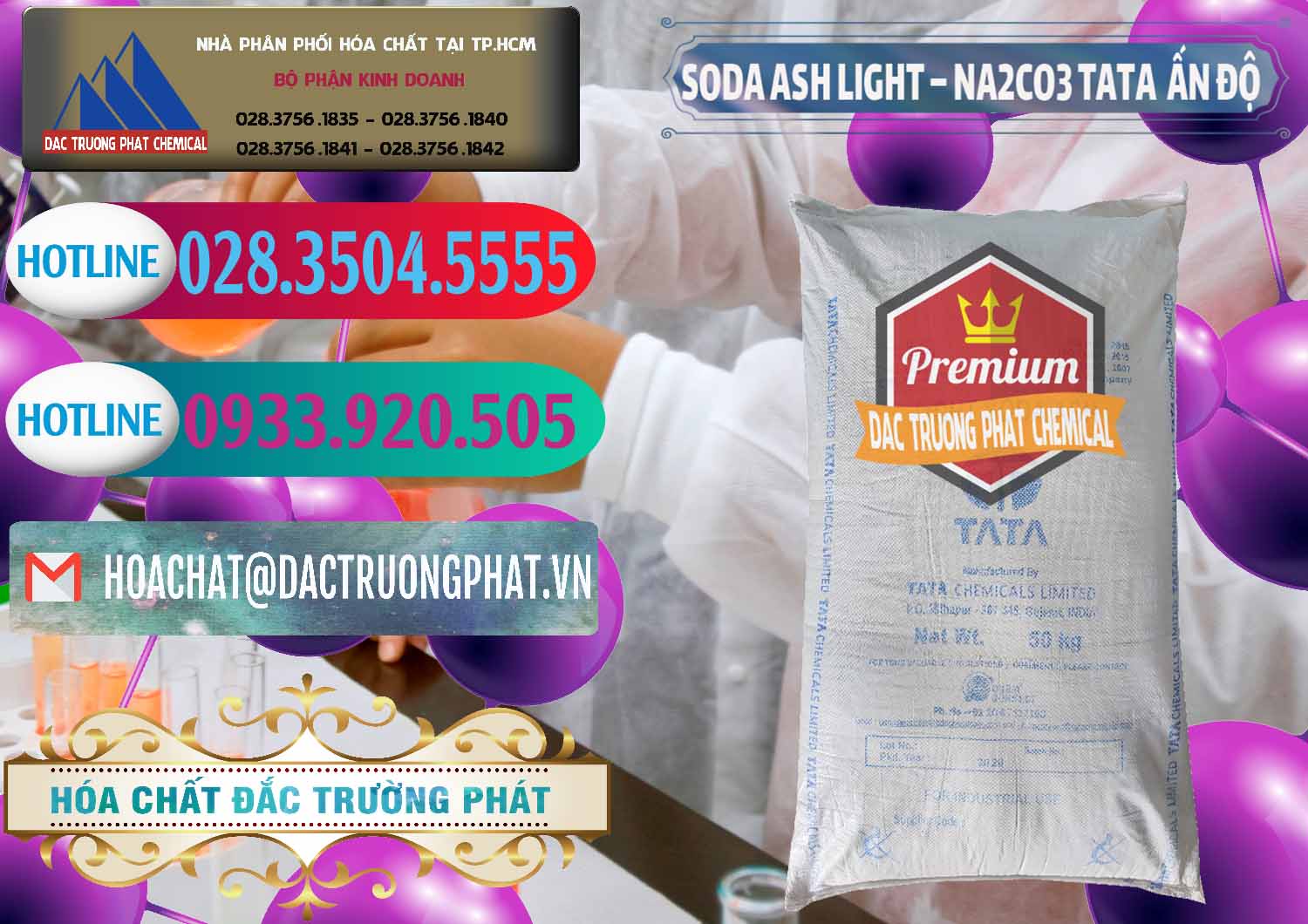 Cty cung cấp và bán Soda Ash Light - NA2CO3 TATA Ấn Độ India - 0132 - Chuyên cung cấp & phân phối hóa chất tại TP.HCM - truongphat.vn