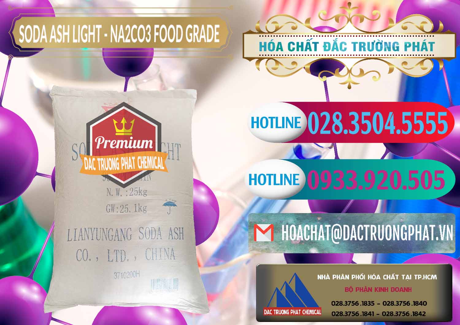 Soda Ash Light – NA2CO3 Food Grade Trung Quốc China Nơi bán ( cung ứng ) Soda Ash Light – NA2CO3 Food Grade Trung Quốc China - 0127 - Nơi phân phối - nhập khẩu hóa chất tại TP.HCM - truongphat.vn