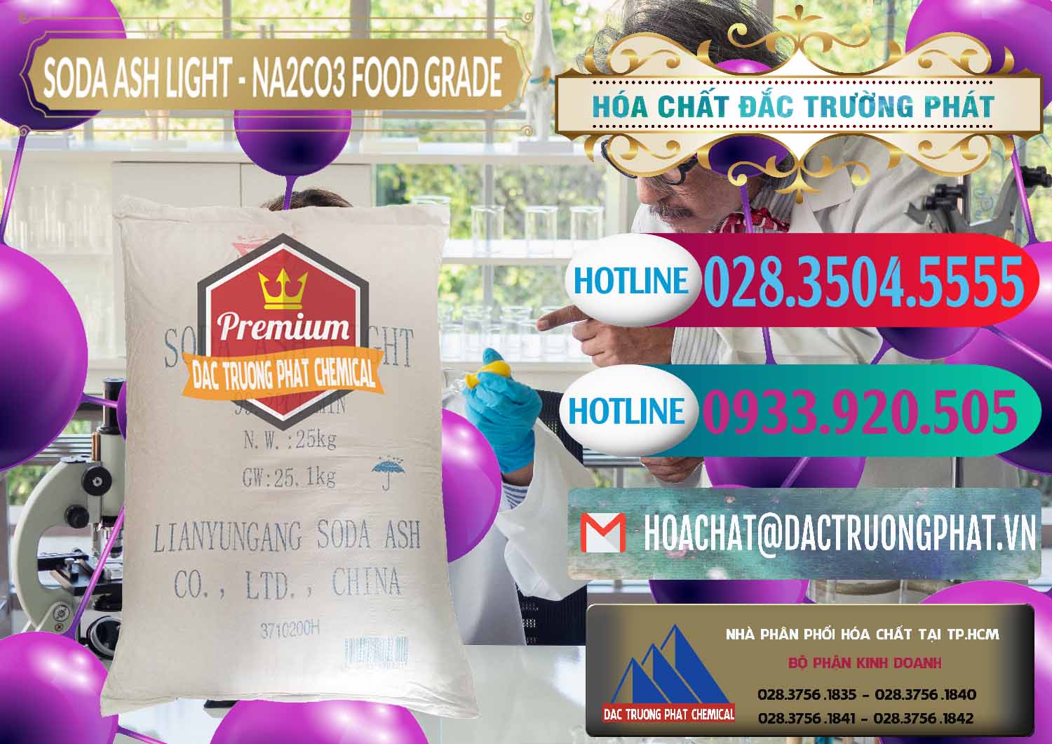 Soda Ash Light – NA2CO3 Food Grade Trung Quốc China Đơn vị chuyên kinh doanh - bán Soda Ash Light – NA2CO3 Food Grade Trung Quốc China - 0127 - Công ty nhập khẩu và cung cấp hóa chất tại TP.HCM - truongphat.vn