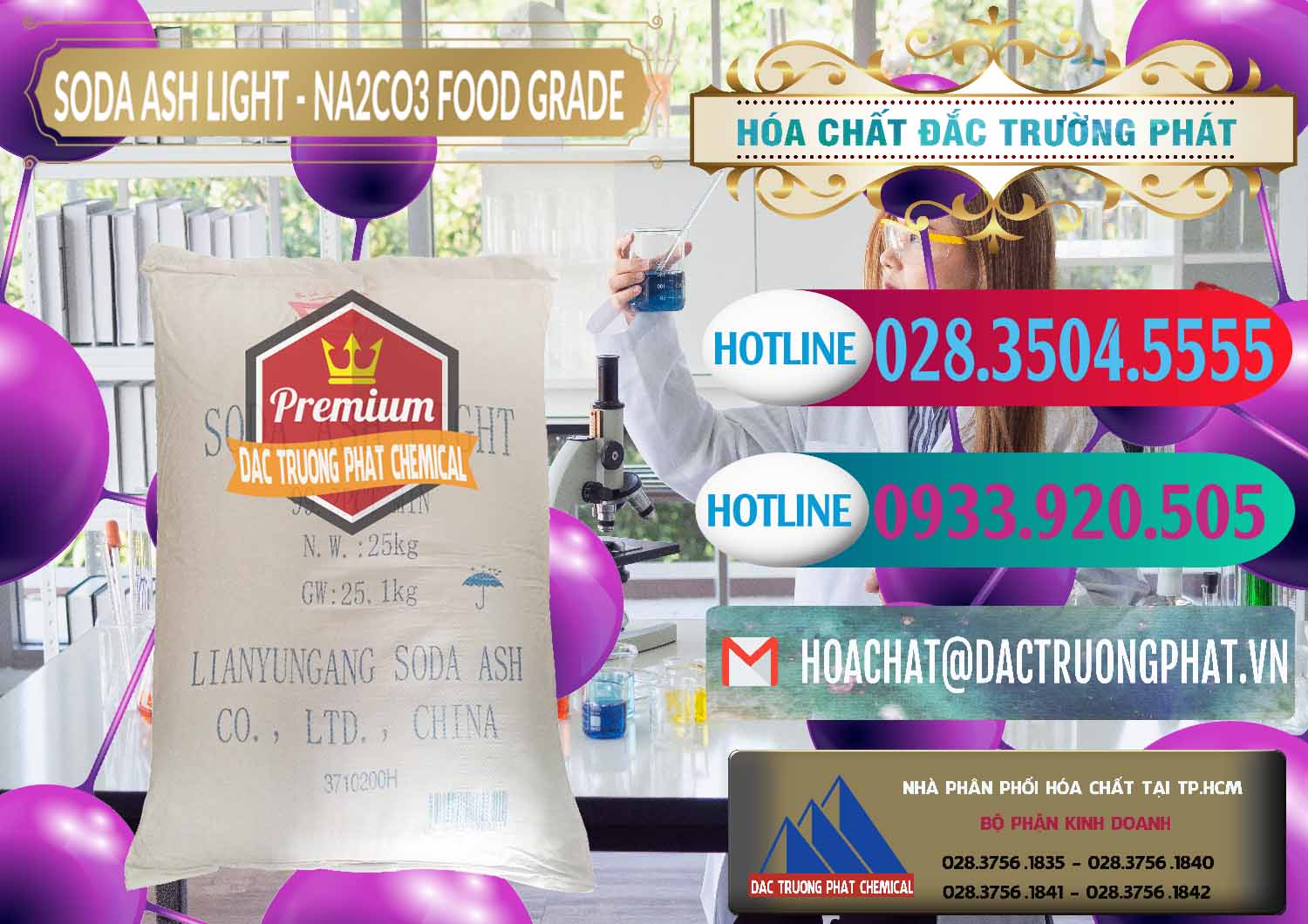 Soda Ash Light – NA2CO3 Food Grade Trung Quốc China Nơi bán _ cung ứng Soda Ash Light – NA2CO3 Food Grade Trung Quốc China - 0127 - Công ty cung cấp - phân phối hóa chất tại TP.HCM - truongphat.vn