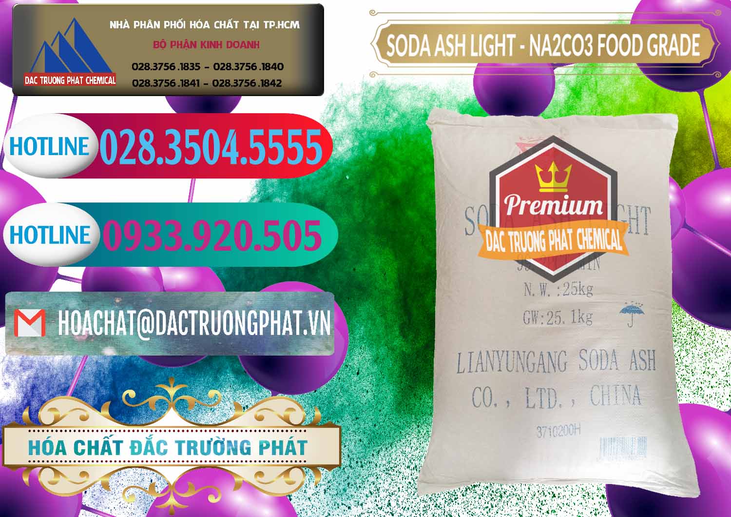 Soda Ash Light – NA2CO3 Food Grade Trung Quốc China Cty kinh doanh & bán Soda Ash Light – NA2CO3 Food Grade Trung Quốc China - 0127 - Công ty bán - phân phối hóa chất tại TP.HCM - truongphat.vn