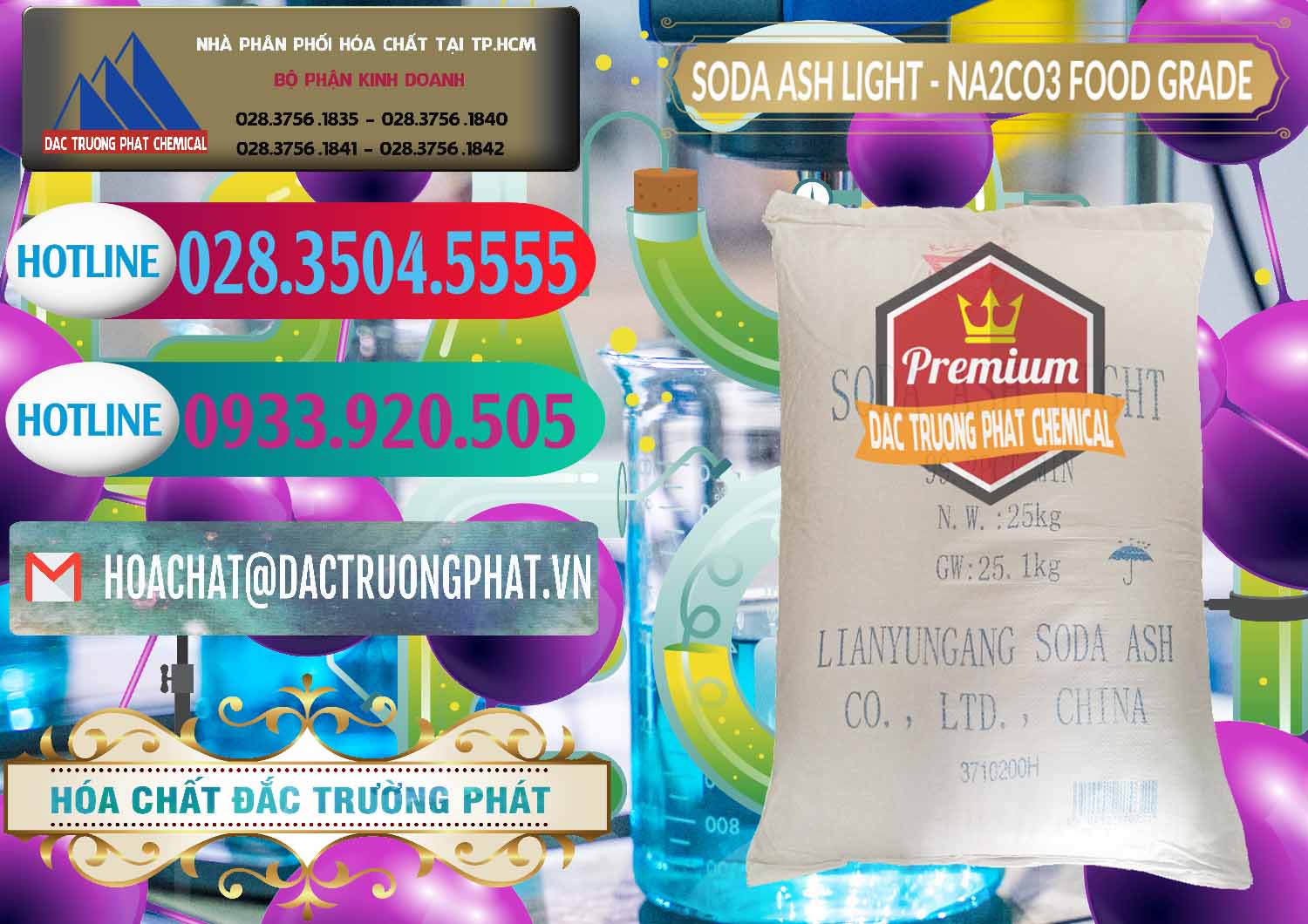 Nơi cung cấp và bán Sodium Carbonate © Muối Soda Nóng 99.2% Food Grade Nơi chuyên bán ( cung ứng ) Soda Ash Light – NA2CO3 Food Grade Trung Quốc China - 0127 - Đơn vị chuyên cung cấp ( kinh doanh ) hóa chất tại TP.HCM - truongphat.vn