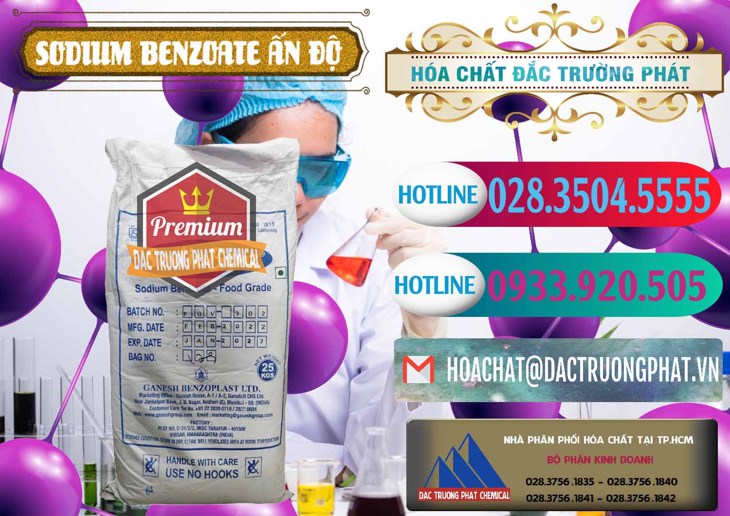Công ty kinh doanh và bán Sodium Benzoate - Mốc Bột Ấn Độ India - 0361 - Chuyên cung cấp và phân phối hóa chất tại TP.HCM - truongphat.vn