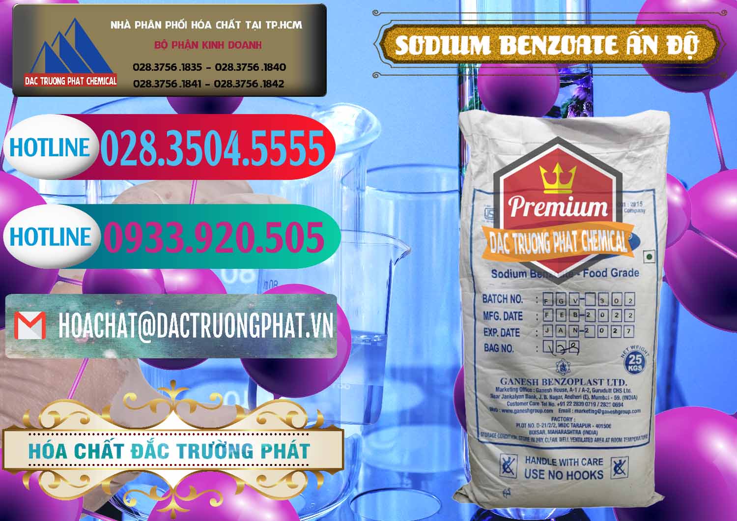 Cty bán và cung ứng Sodium Benzoate - Mốc Bột Ấn Độ India - 0361 - Công ty bán & cung cấp hóa chất tại TP.HCM - truongphat.vn