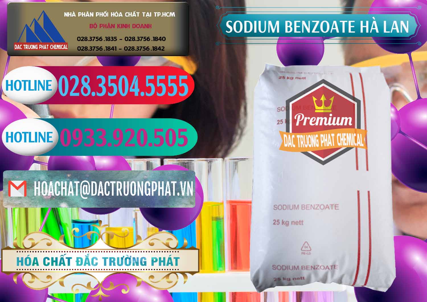 Công ty nhập khẩu & bán Sodium Benzoate - Mốc Bột Chữ Cam Hà Lan Netherlands - 0360 - Chuyên bán và cung cấp hóa chất tại TP.HCM - truongphat.vn
