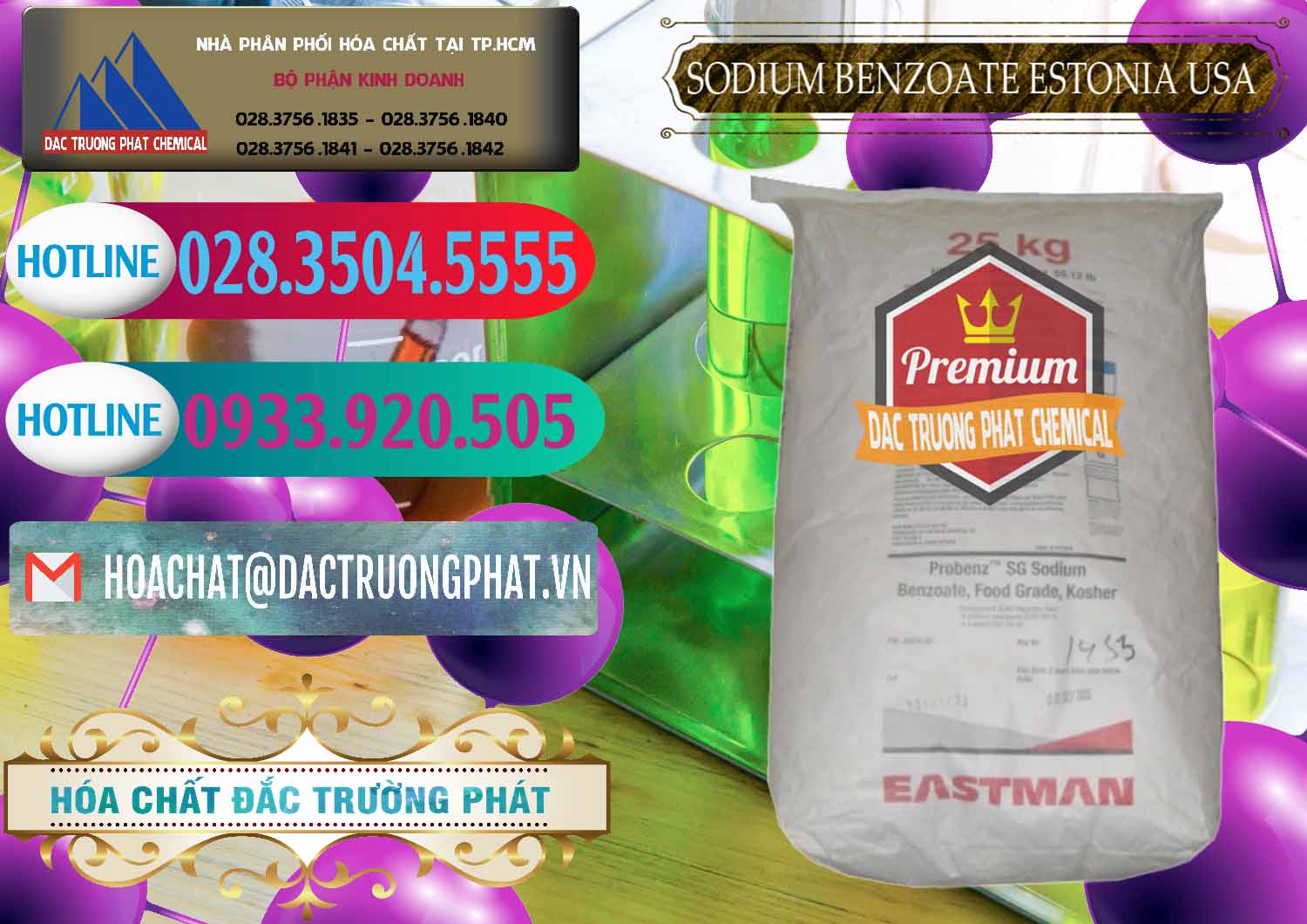 Nơi chuyên bán và cung ứng Sodium Benzoate - Mốc Bột Estonia Mỹ USA - 0468 - Nơi chuyên phân phối và kinh doanh hóa chất tại TP.HCM - truongphat.vn