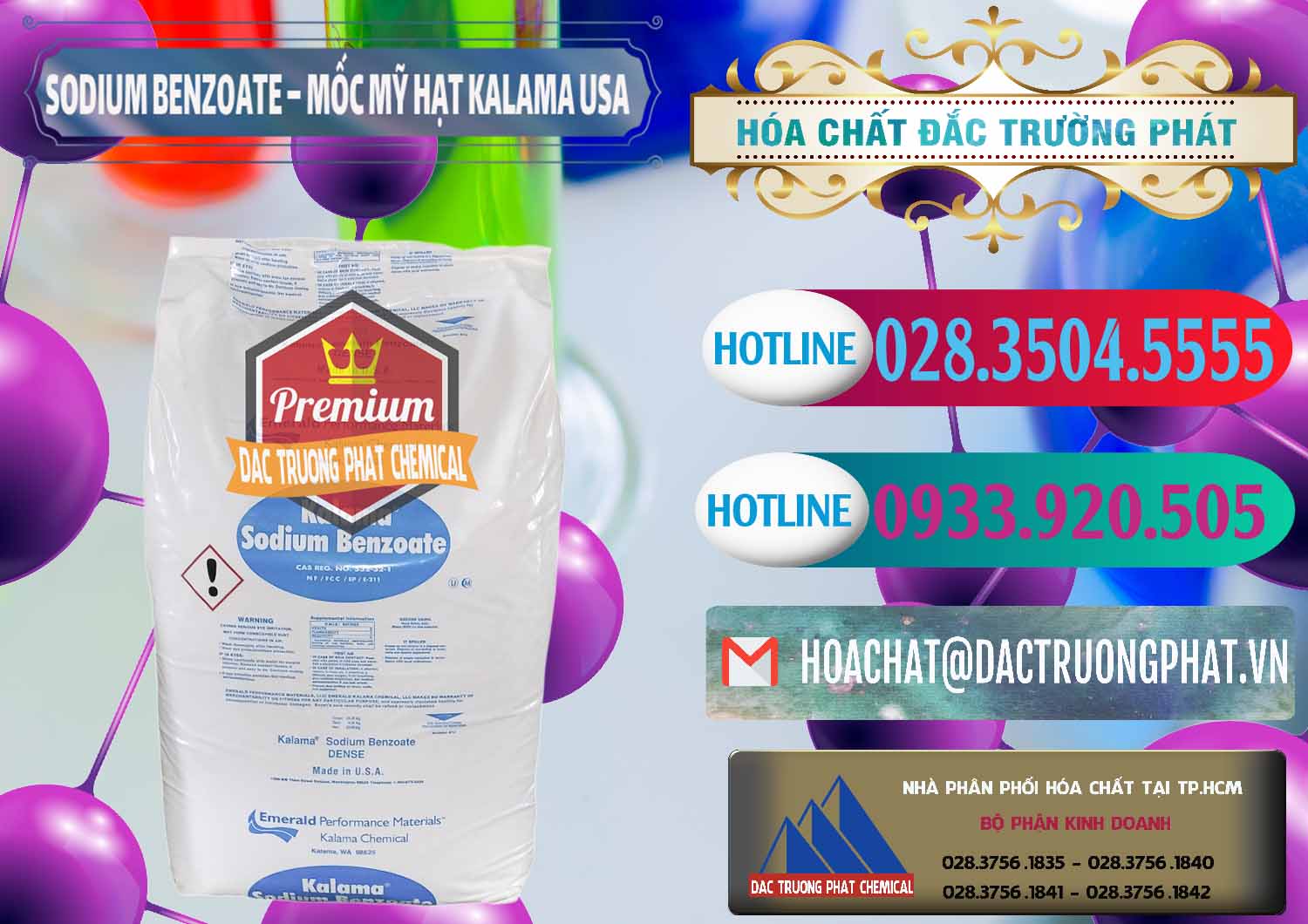 Đơn vị cung ứng ( bán ) Sodium Benzoate - Mốc Hạt Kalama Food Grade Mỹ Usa - 0137 - Cty cung cấp - phân phối hóa chất tại TP.HCM - truongphat.vn