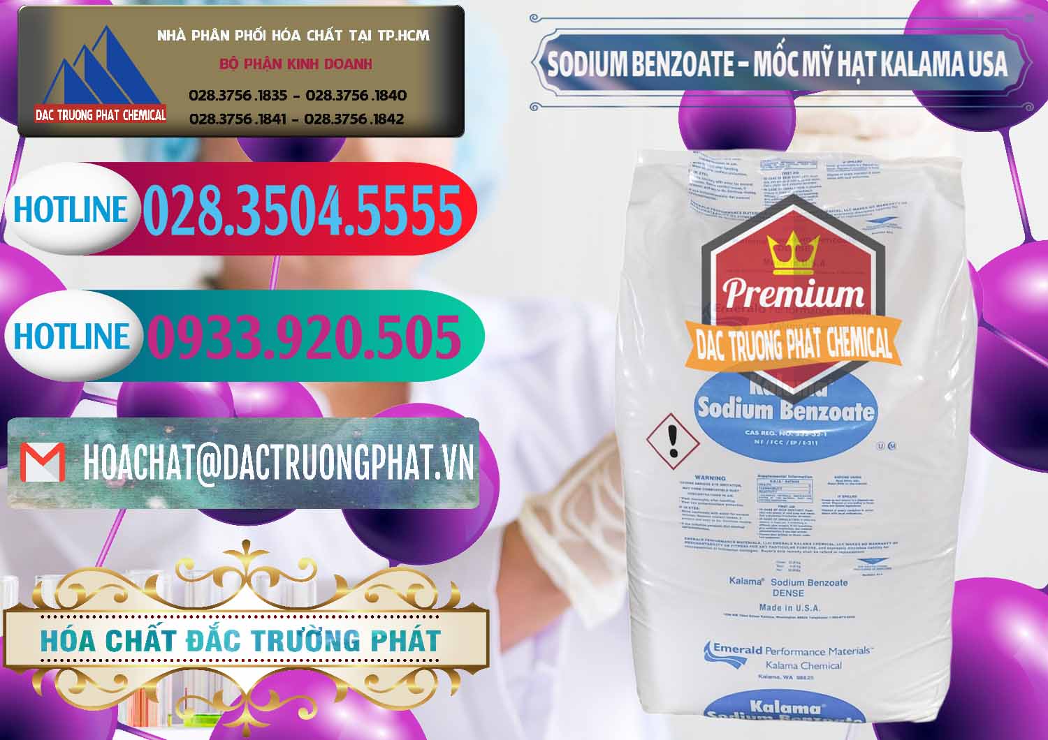 Đơn vị chuyên bán | kinh doanh Hóa chất Benzoate Sodium Dạng Hạt \ Natri E211 Granulated Kalama Food Mỹ tại Bình Phước Nơi cung cấp - bán Sodium Benzoate - Mốc Hạt Kalama Food Grade Mỹ Usa - 0137 - Công ty chuyên cung cấp _ bán hóa chất tại TP.HCM - truongphat.vn