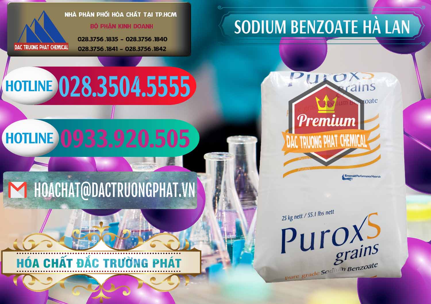 Nơi chuyên bán ( cung ứng ) Sodium Benzoate - Mốc Bột Puroxs Hà Lan Netherlands - 0467 - Nơi phân phối và kinh doanh hóa chất tại TP.HCM - truongphat.vn