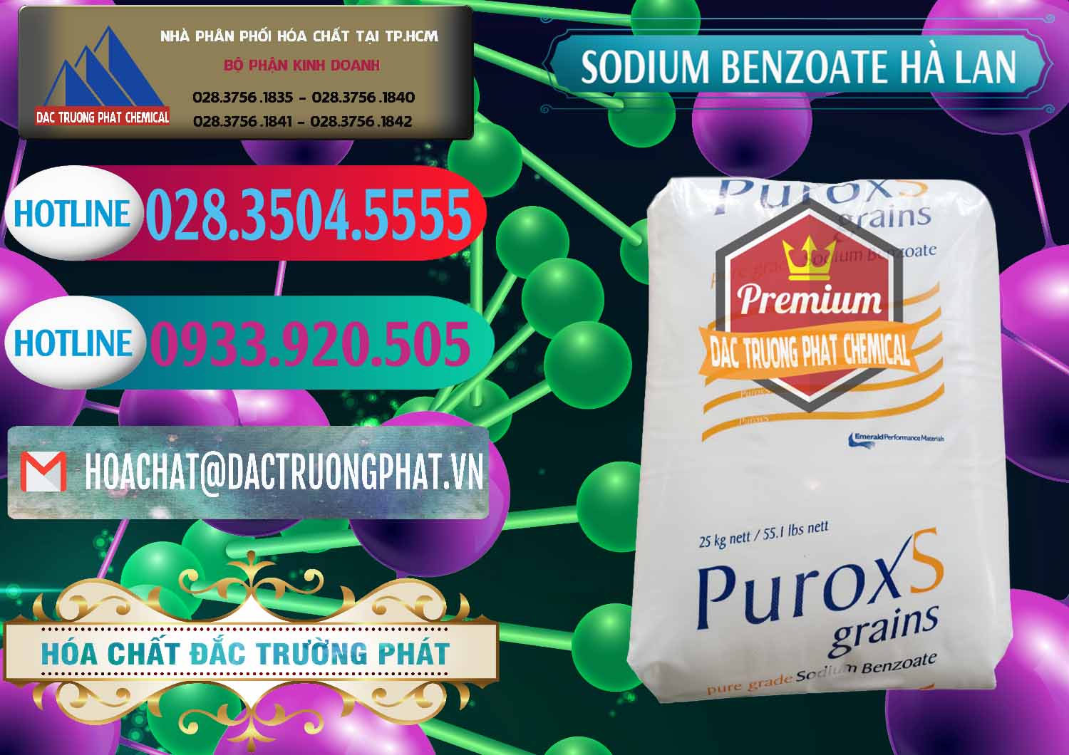 Đơn vị chuyên kinh doanh & bán Sodium Benzoate - Mốc Bột Puroxs Hà Lan Netherlands - 0467 - Công ty kinh doanh & phân phối hóa chất tại TP.HCM - truongphat.vn